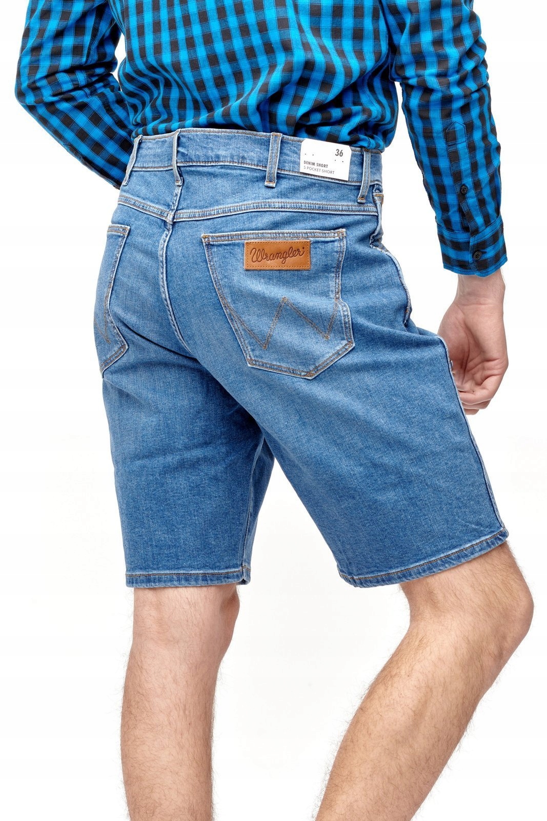 

Wrangler 5 Pkt Short Blue Dodge W14CFW886 W38