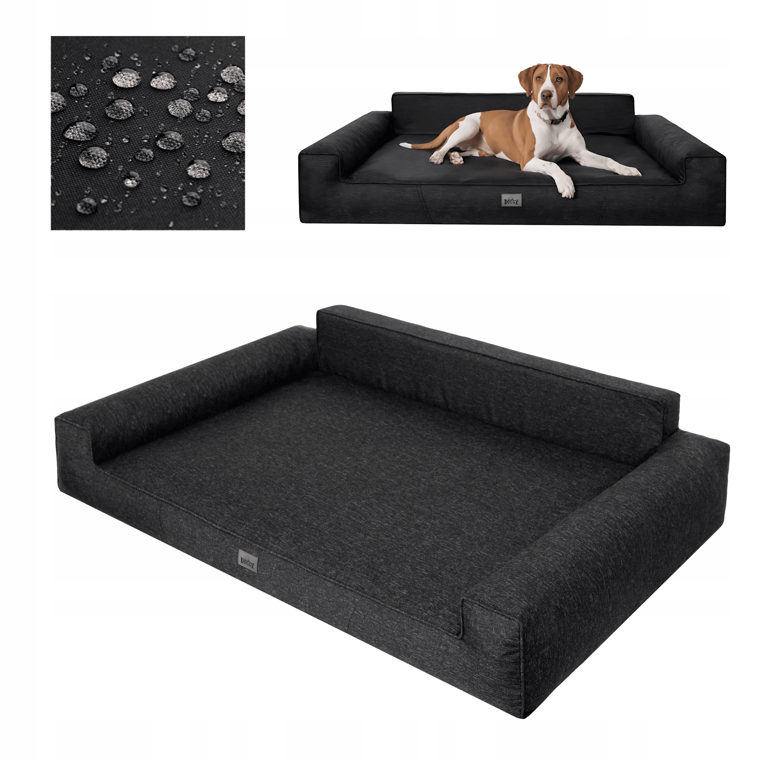 Legowisko dla psa, wodoodporny materac posłanie kojec dla psa XL 98x66cm