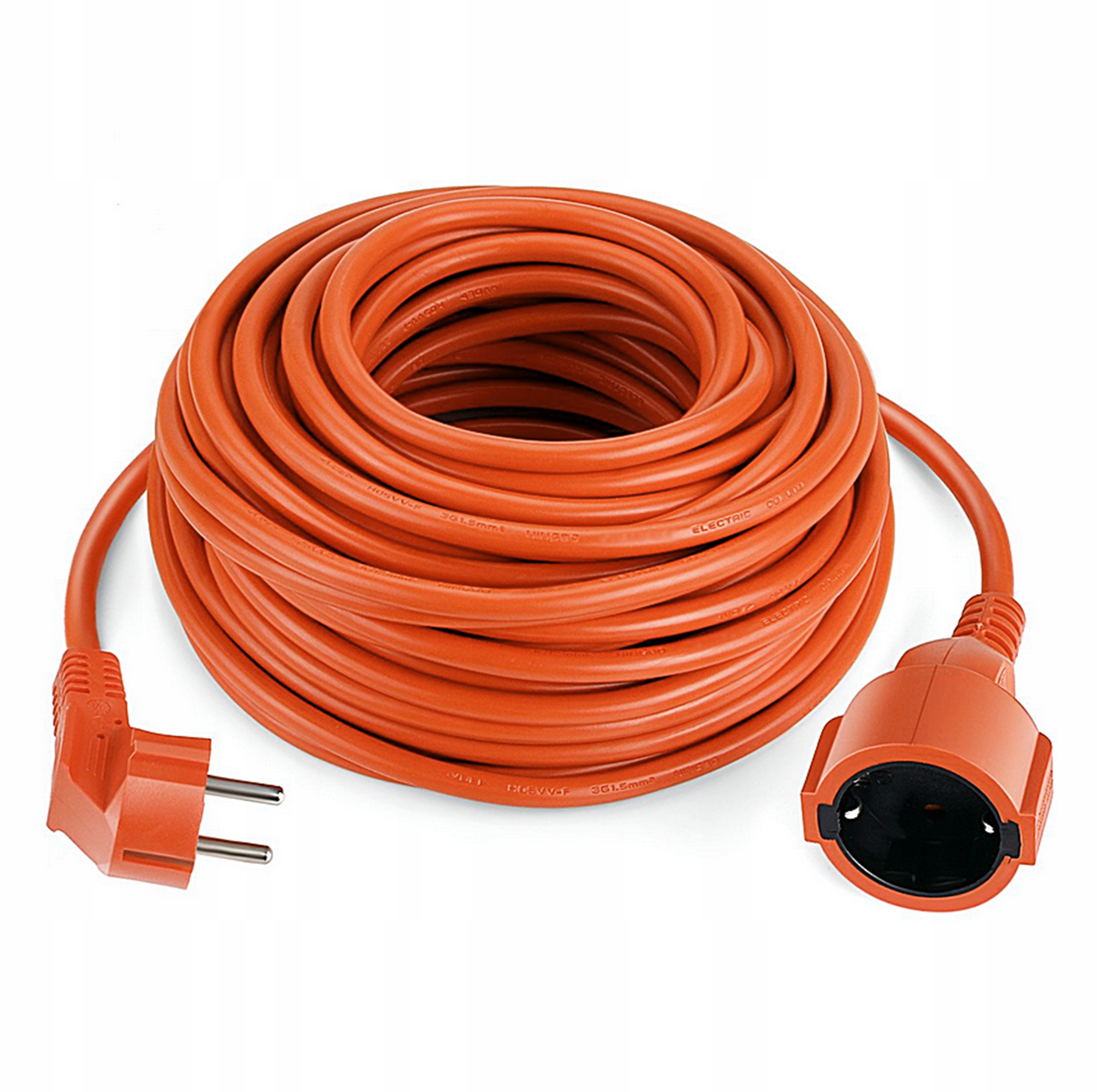 PRZEDŁUŻACZ OGRODOWY BUDOWLANY DO KOSIARKI LAMPEK GRUBY KABEL DO OGRODU 20M Marka Vertex