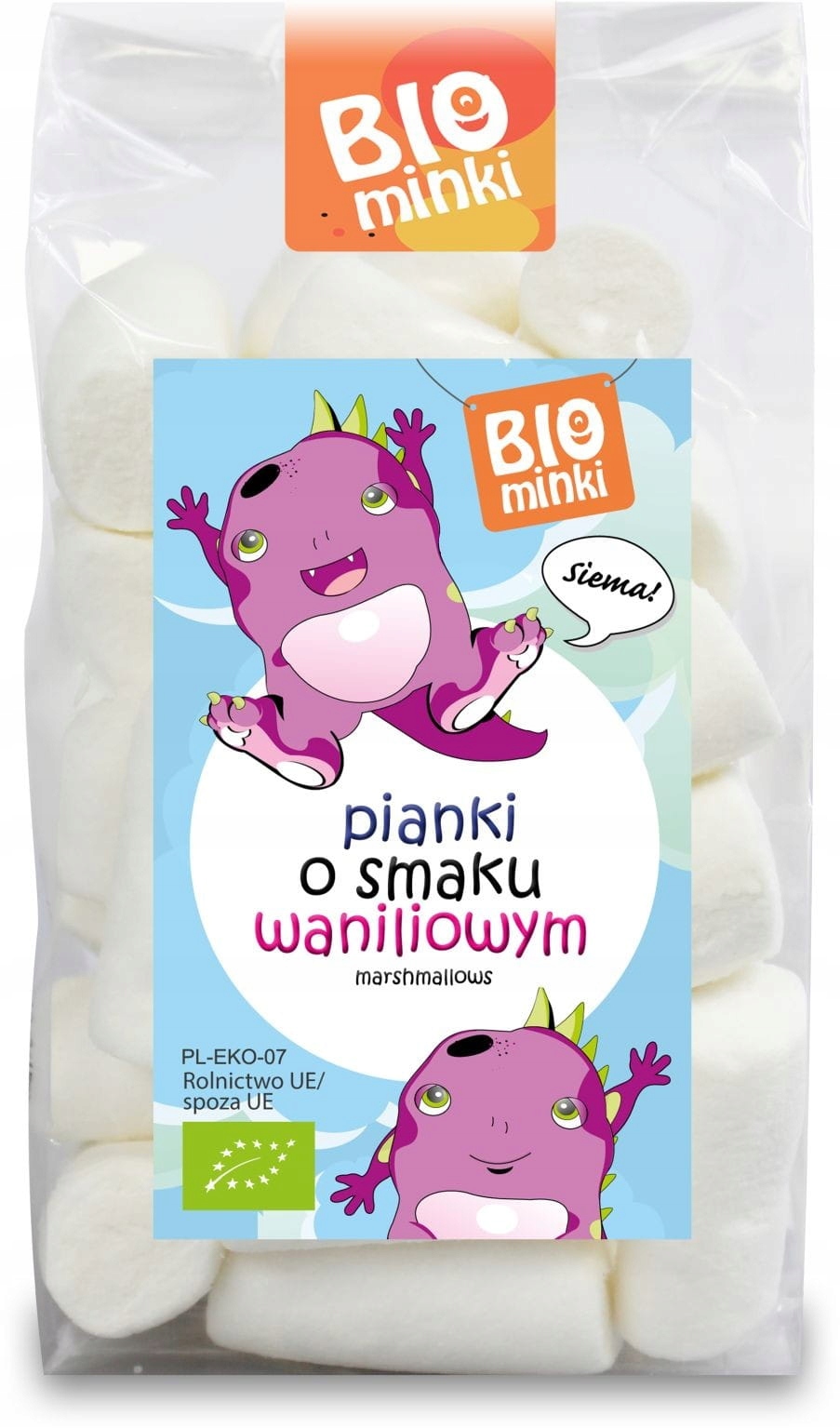Levně 3 x Biominki Pěny s vanilkovou příchutí bezlepkové Bio 100 g