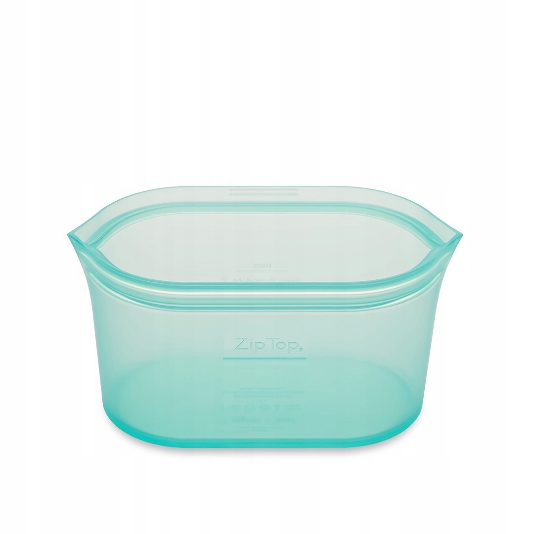 

ZipTop Pojemnik na przekąski owalny M, Teal