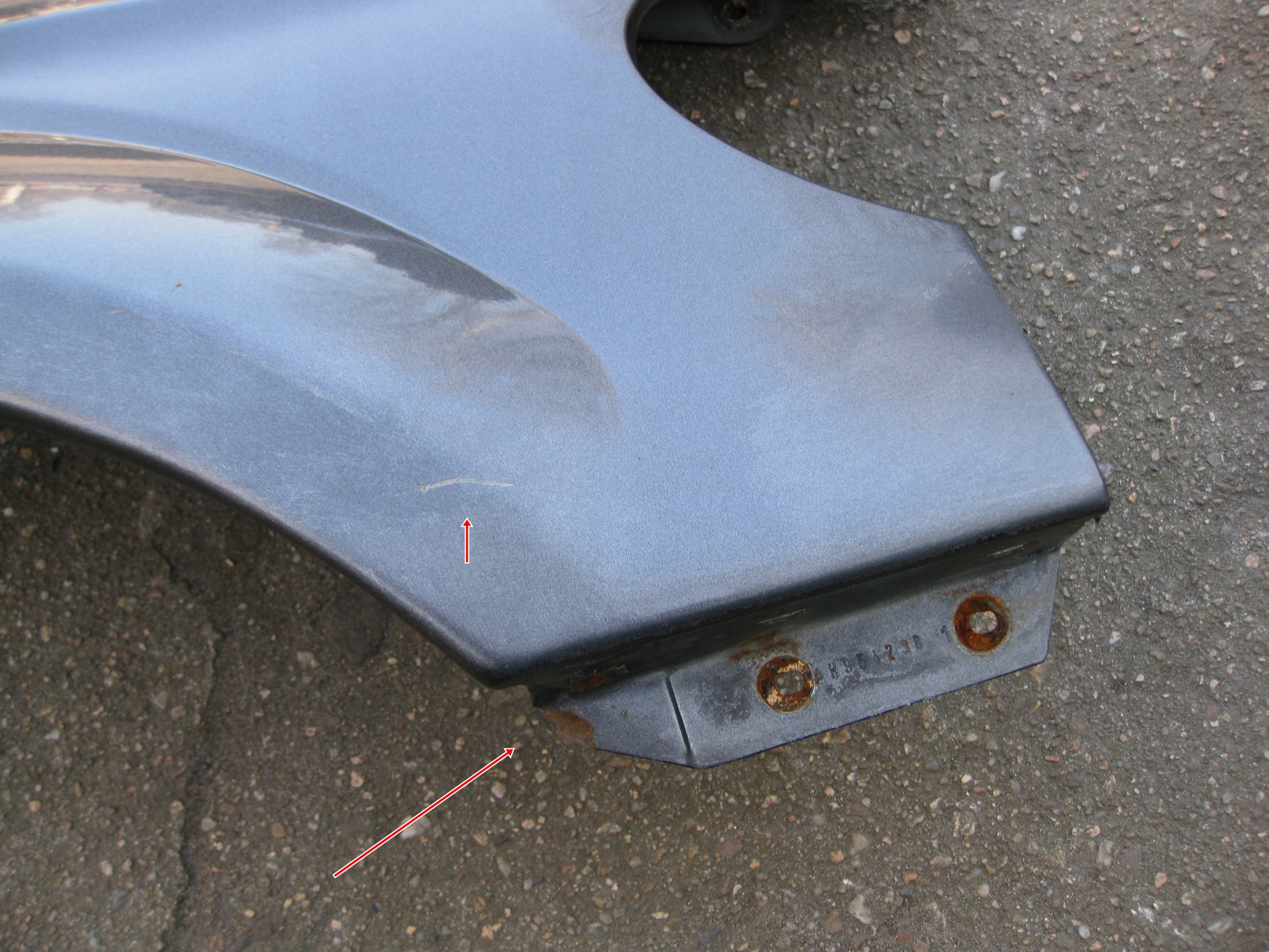 CHRYSLER VOYAGER IV 2.8 CRD 04R fender right front