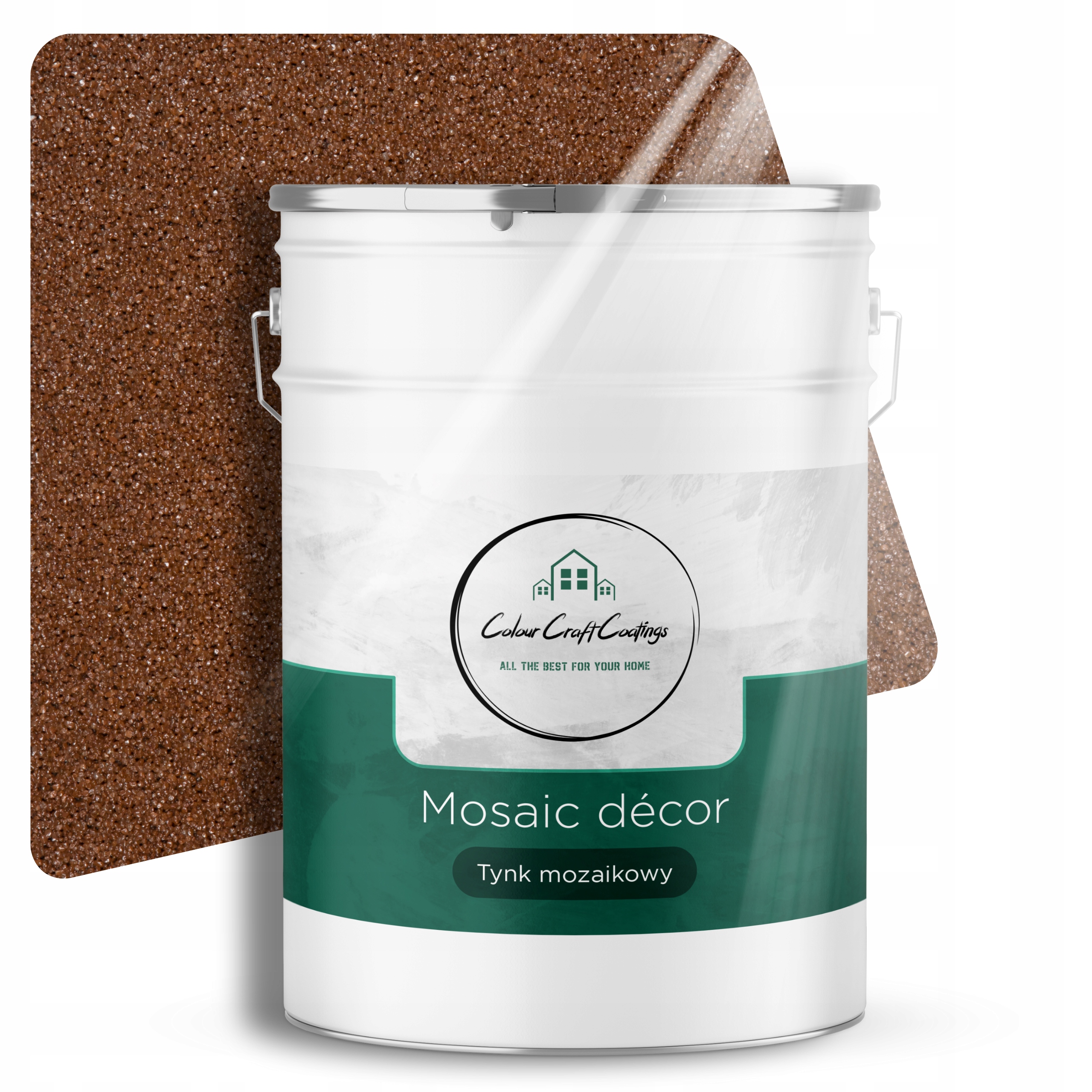 Mozaiková Omietka Mozaika Živicová Dekoračná Ozdobná Bronzová M93 25KG