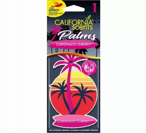

Zapach samochodowy zawieszka Coronado Cherry