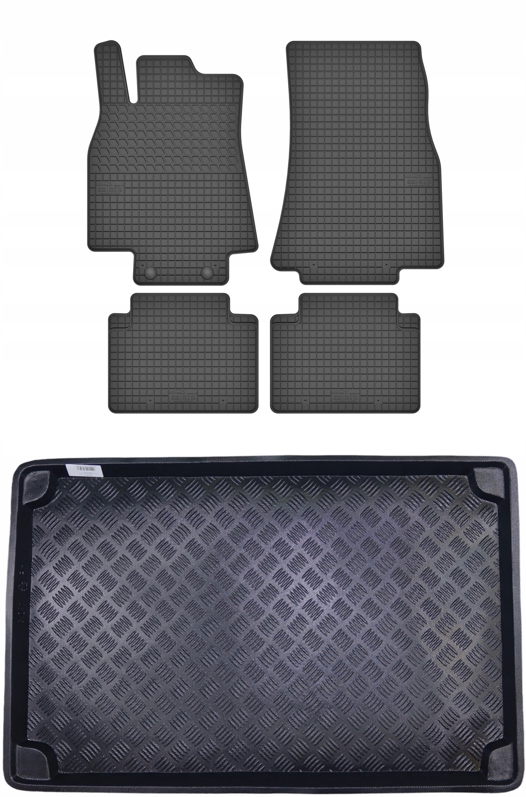 Koberce nosič pro: Mercedes A-class W169 2004-2012 hatchback