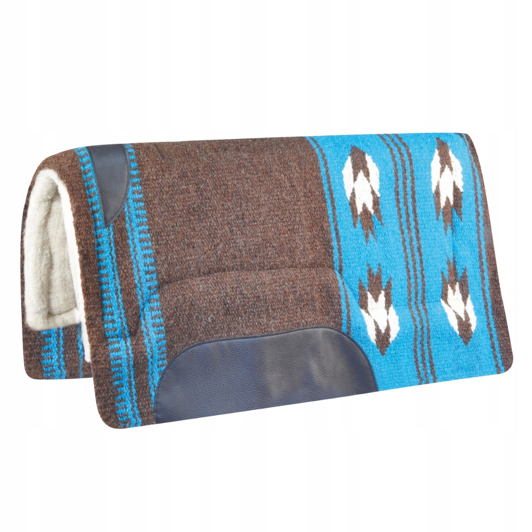 Czaprak Utah Western, brązowo-turkusowy Waldhausen