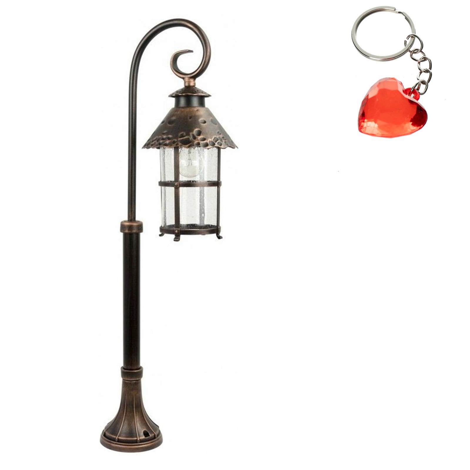 Venkovní stojací lampa patina měď Toledo K 5002/3/R M Suma