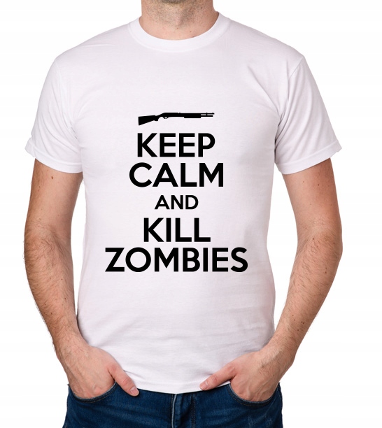 

koszulka Keep Calm And Kill Zombies prezent