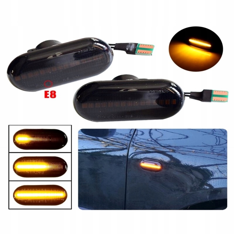 834 - Светодиодные маркеры Renault Master II плавное направление