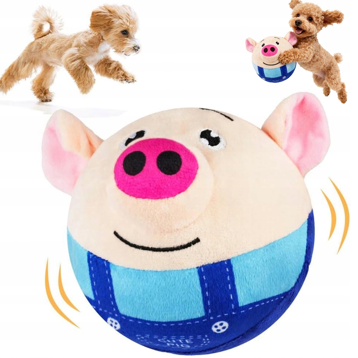 2026 Nová Interaktivní Hračka Pro Psy Kočku Utíkající Míček Se Zvukem