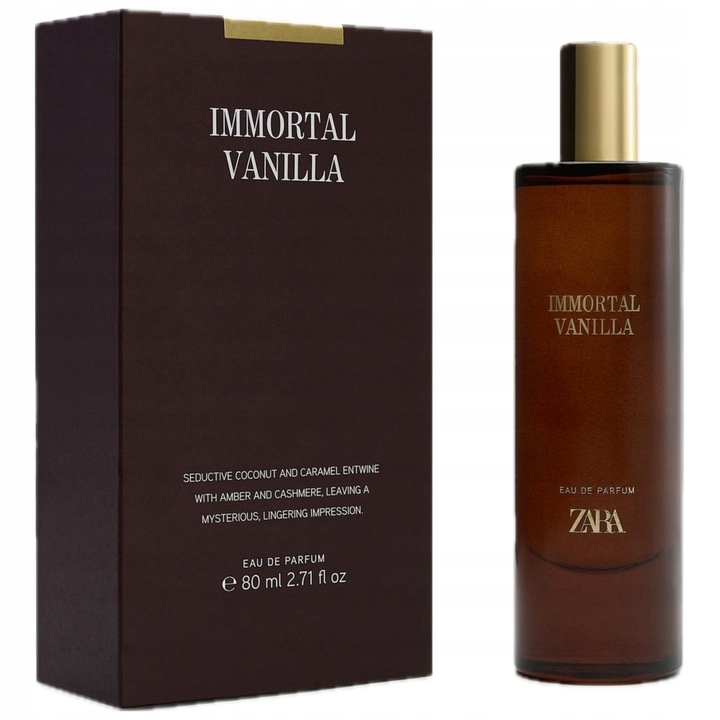 Zara Immortal Vanilla 80 ML Edp Dámské parfémy jsou krásné