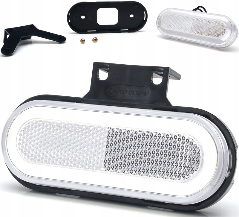 

Lampa Obrysowa Led Biała Lampka Naczepa Laweta Waś