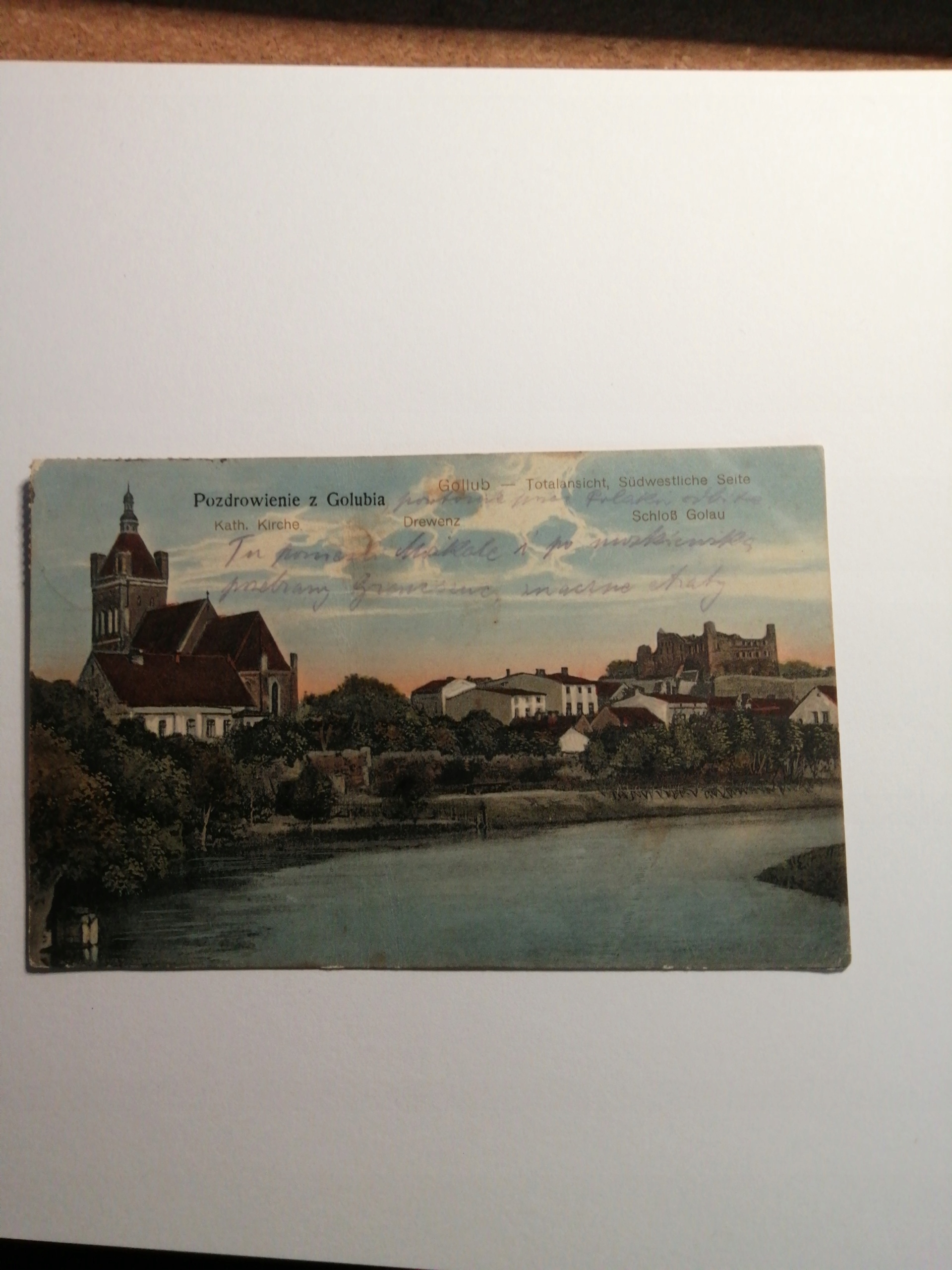 GOLUB 1920- POZDROWIENIA Z GOLUBIA