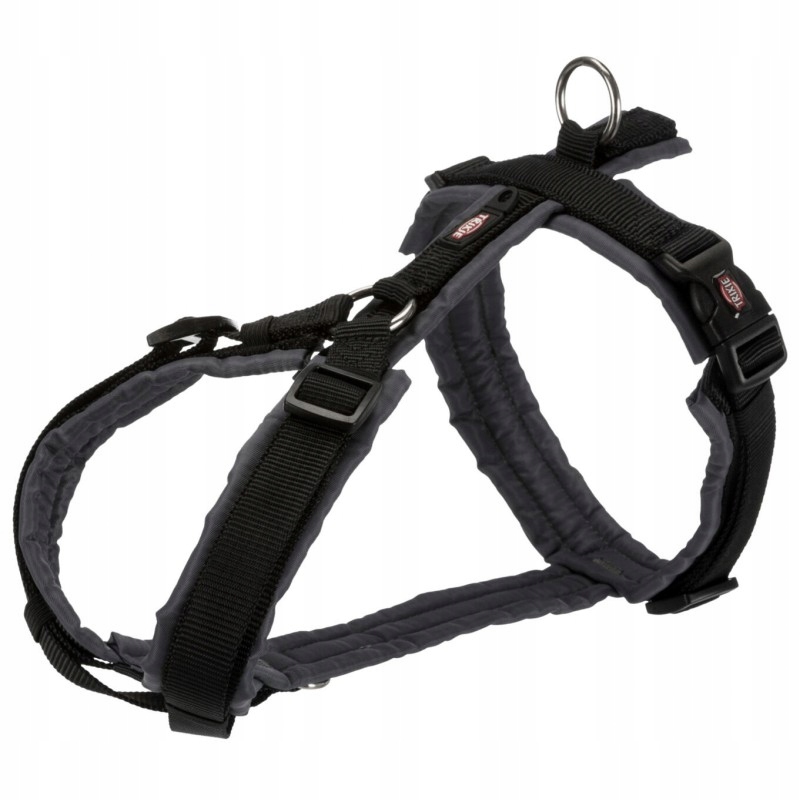 Levně Prémiový trekking, postroj, pro psa, černý/grafit, Xs–s: 32–38 cm/13 mm