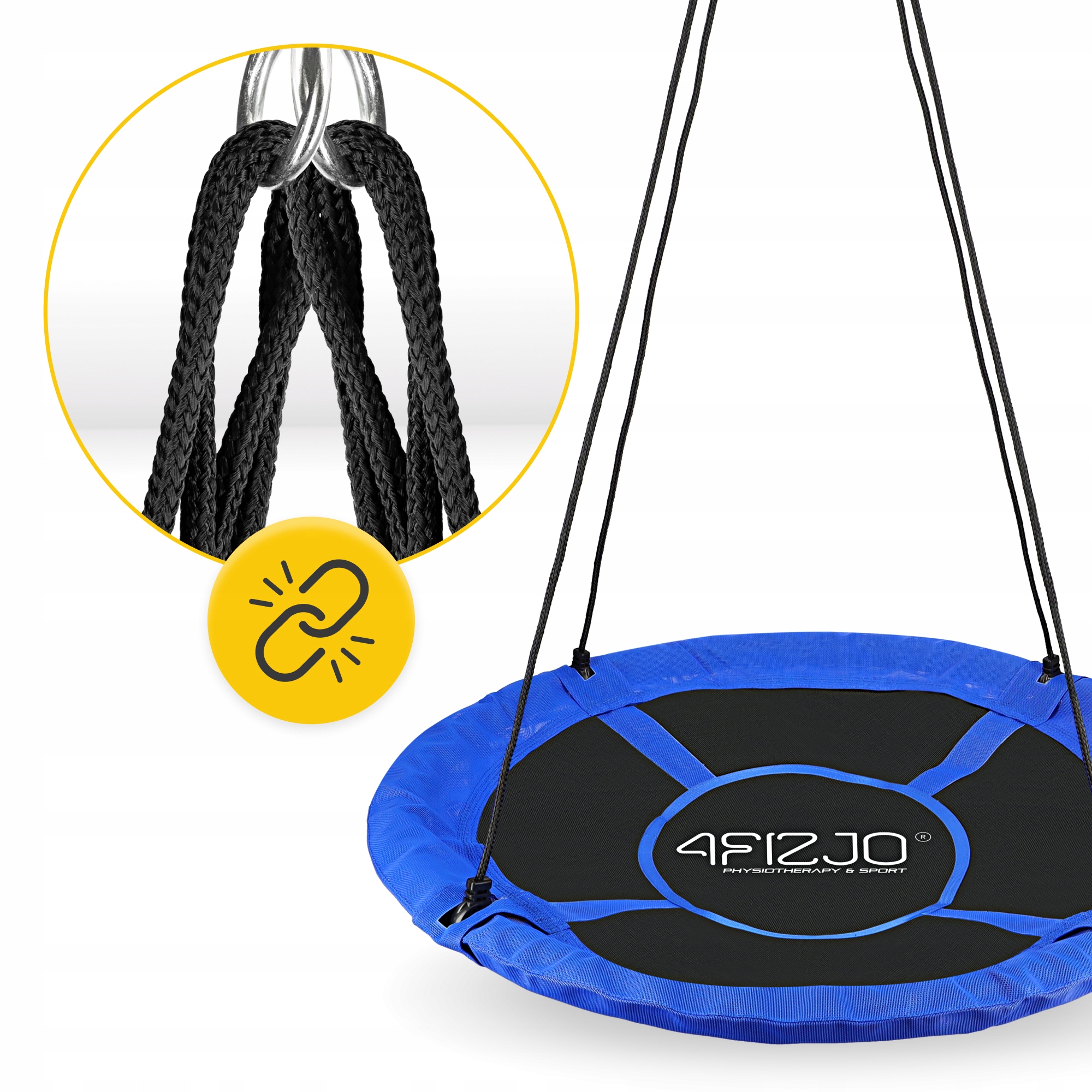 WYTRZYMAŁA HUŚTAWKA DLA DZIECI MOCNA DUŻA DZIECIĘCA BOCIANIE GNIAZDO L Kod producenta 5907739314529