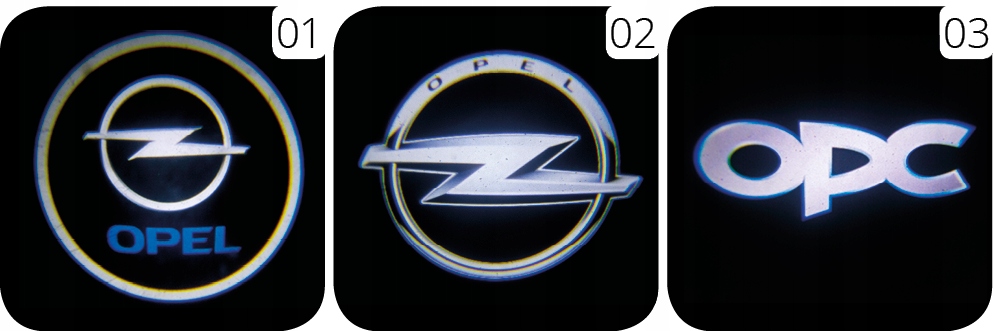OPEL Led Logo Hologram OPEL Insignia Lampka drzwi Producent LEDprojektor