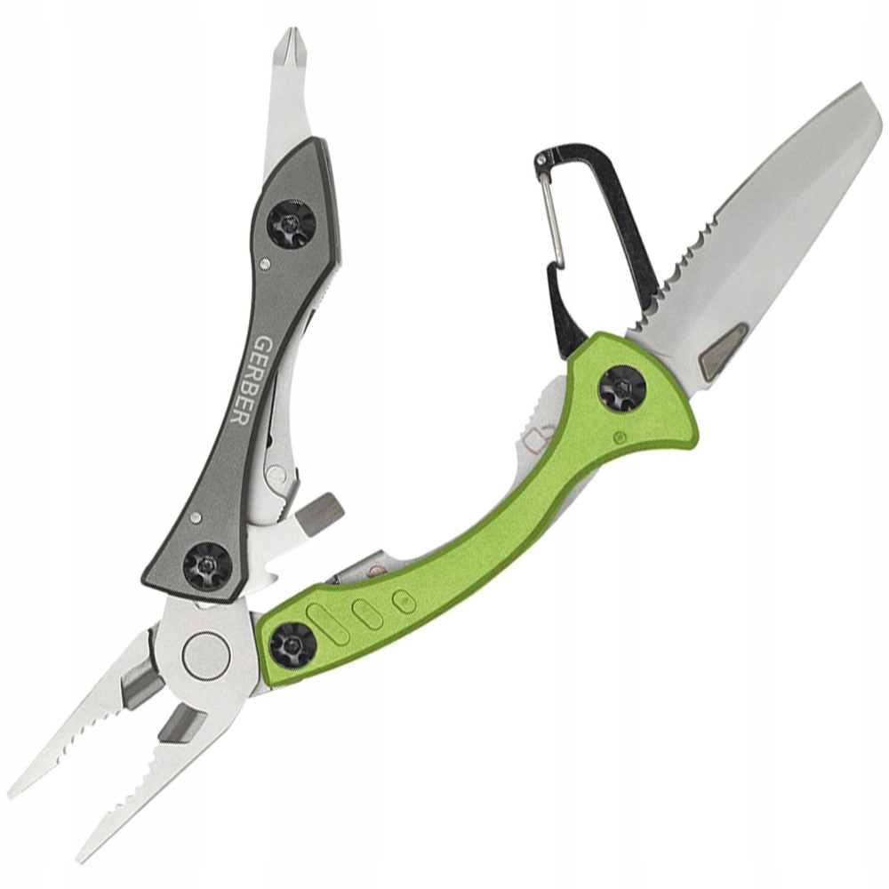 Gerber Multitool Crucial Zielony 6 Funcji