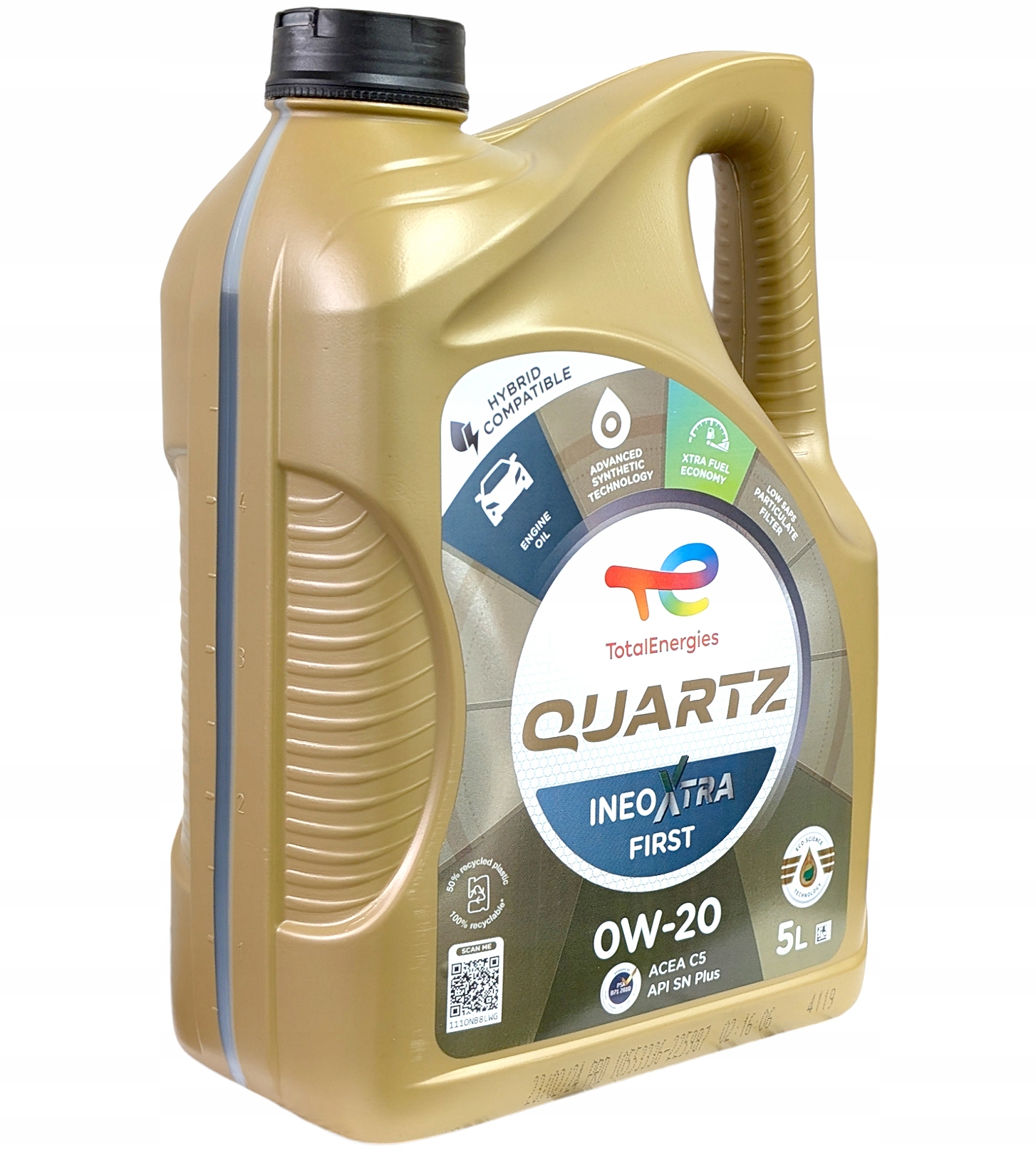 Motorový Olej Total Quartz Ineo Xtra First 0W20 C5 5L