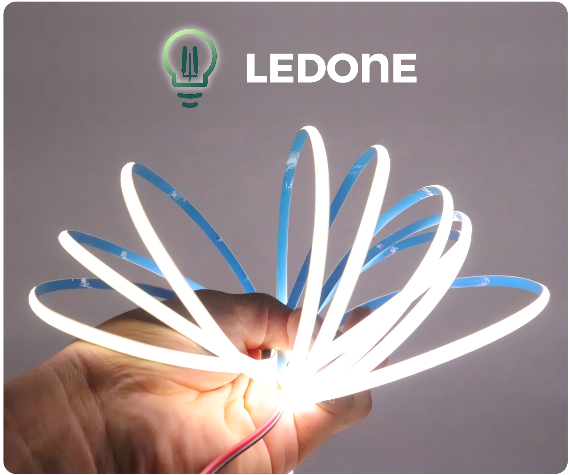 Taśma LED COB 12V 480 diod na metr Neon Neutralny 1 metr linia LED Napięcie (V) 12V DC