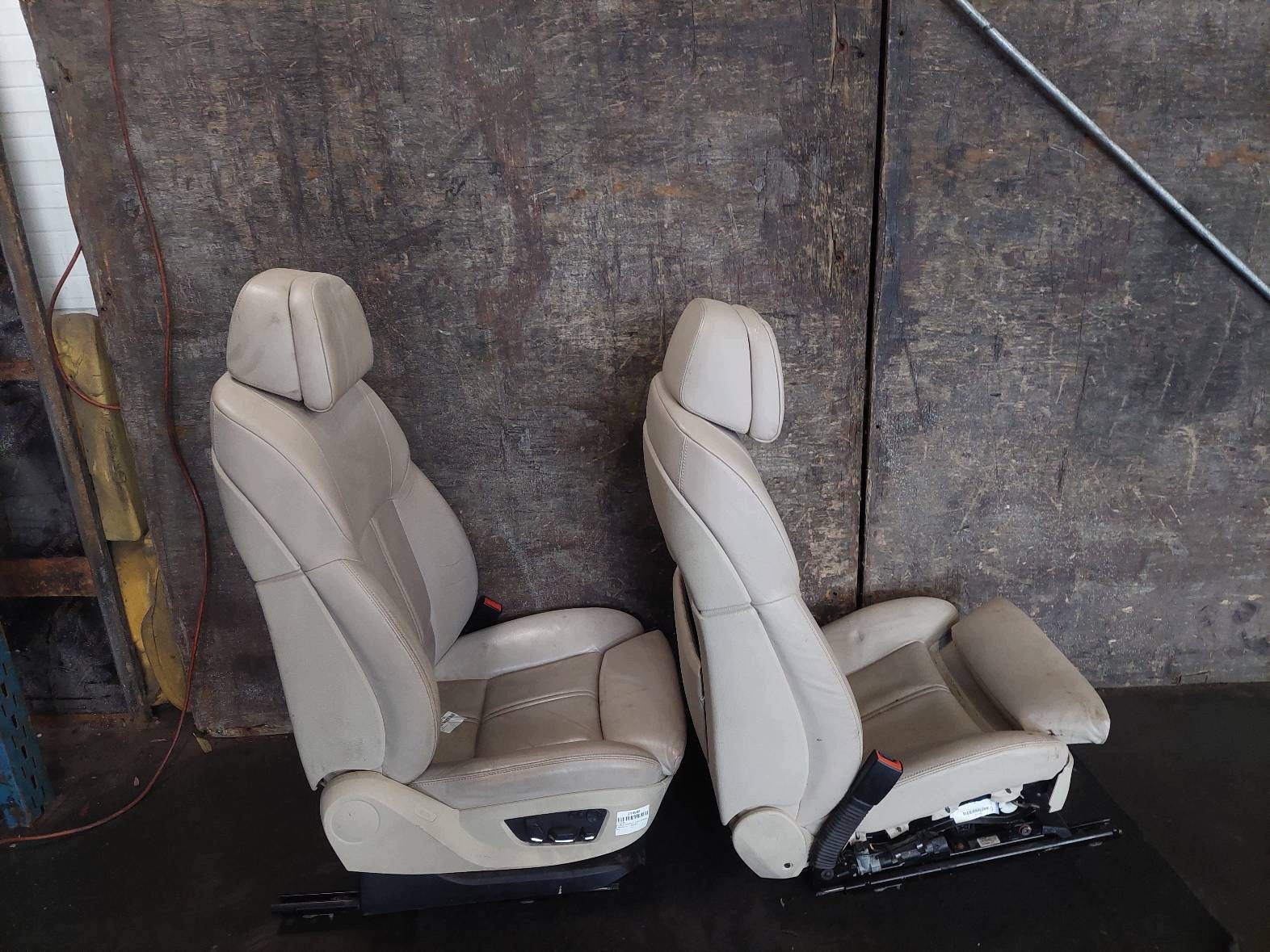 seats KOMPLET left right seat rear part + side BMW F01 730D