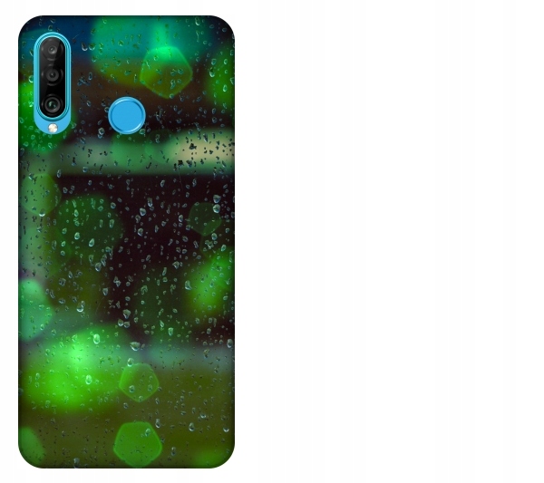 

Etui pokrowiec Huawei P30 Lite Bokeh deszcz szyba