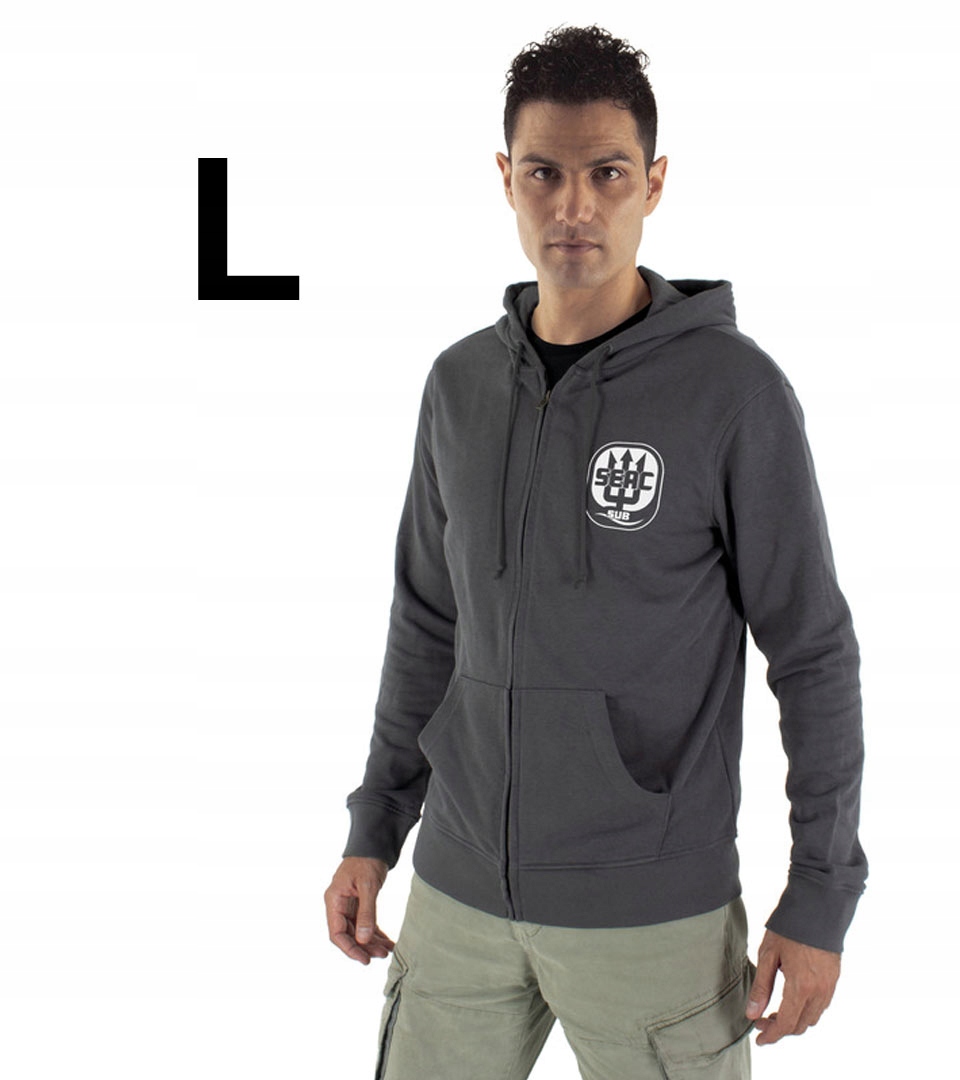 Mikina s kapucí vysoké kvality Seac pánská L