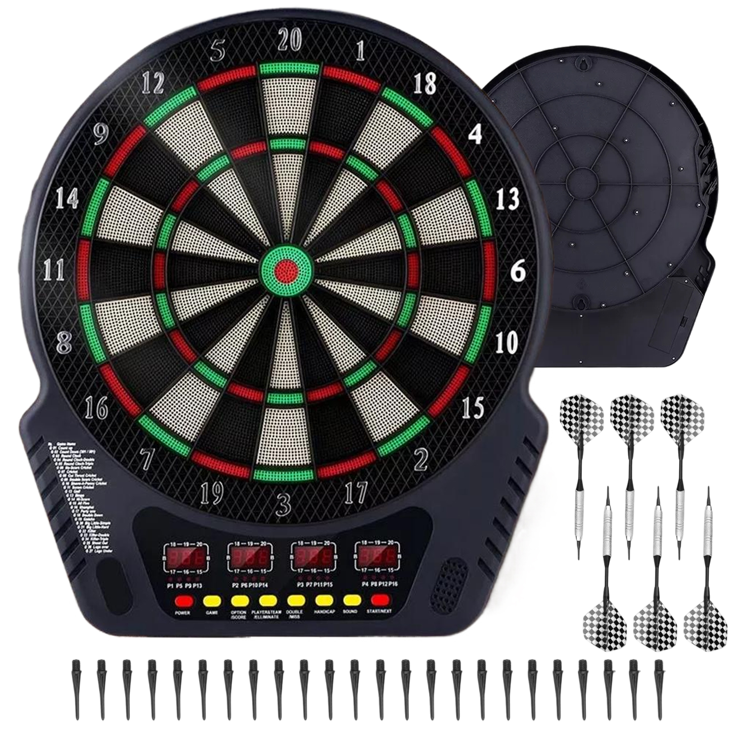 Dart Tarcza Elektroniczna Do Gry W Rzutki Fort 27 Gier 6 Rzutek LCD