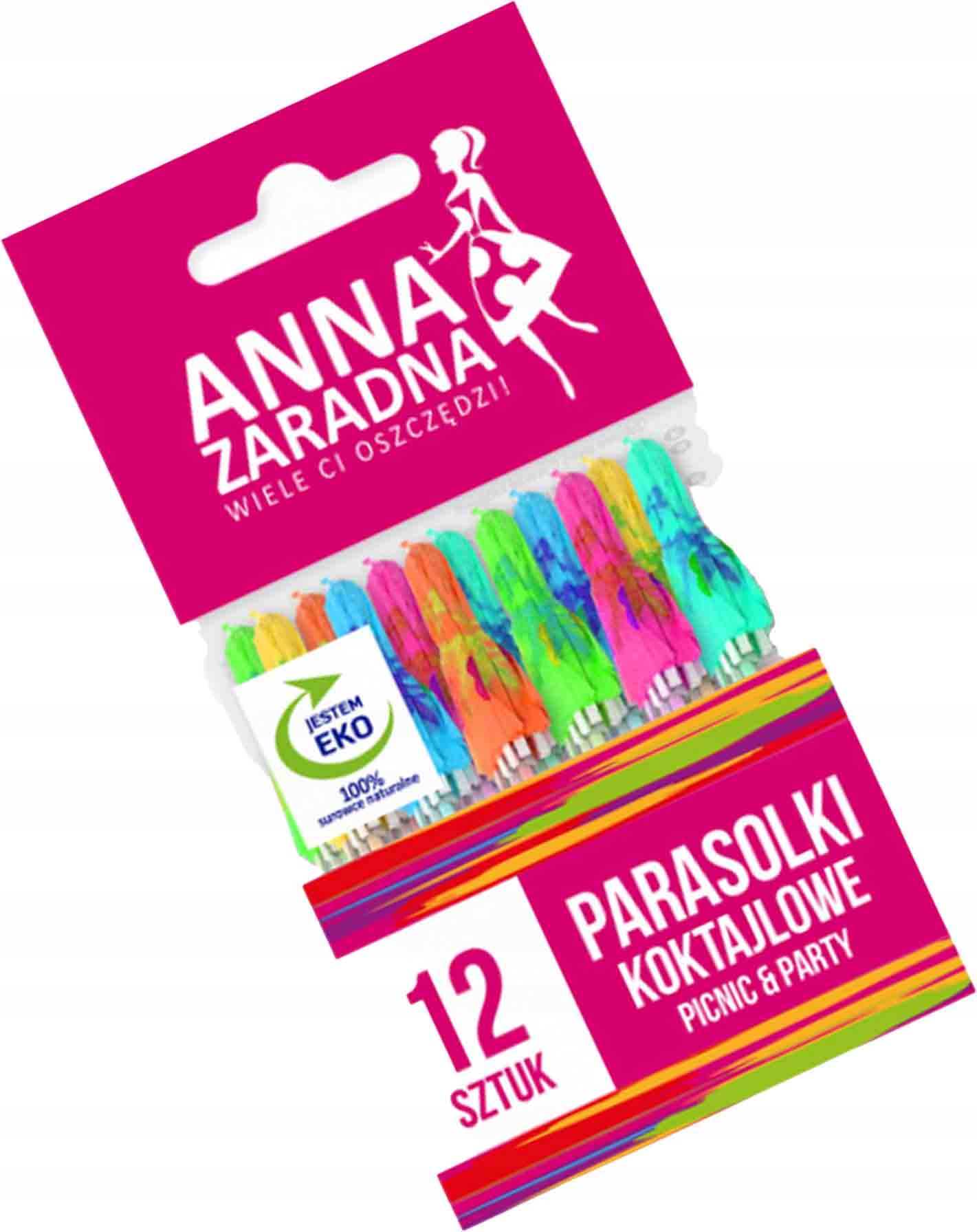 

Parasolki Koktajowe "az" 12 szt.