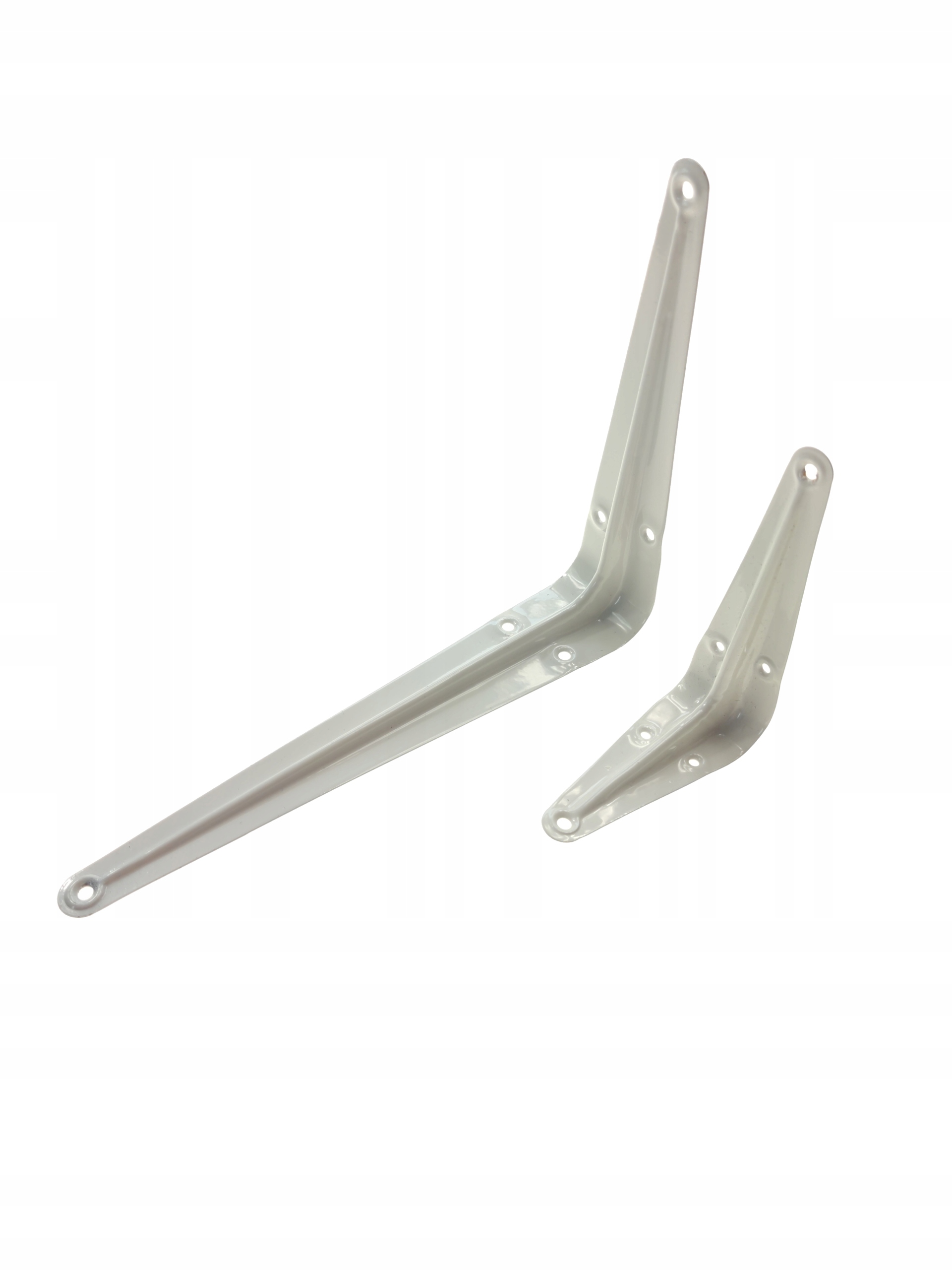 

Wspornik kątownik pod półkę Biały 200 mm x 250 mm