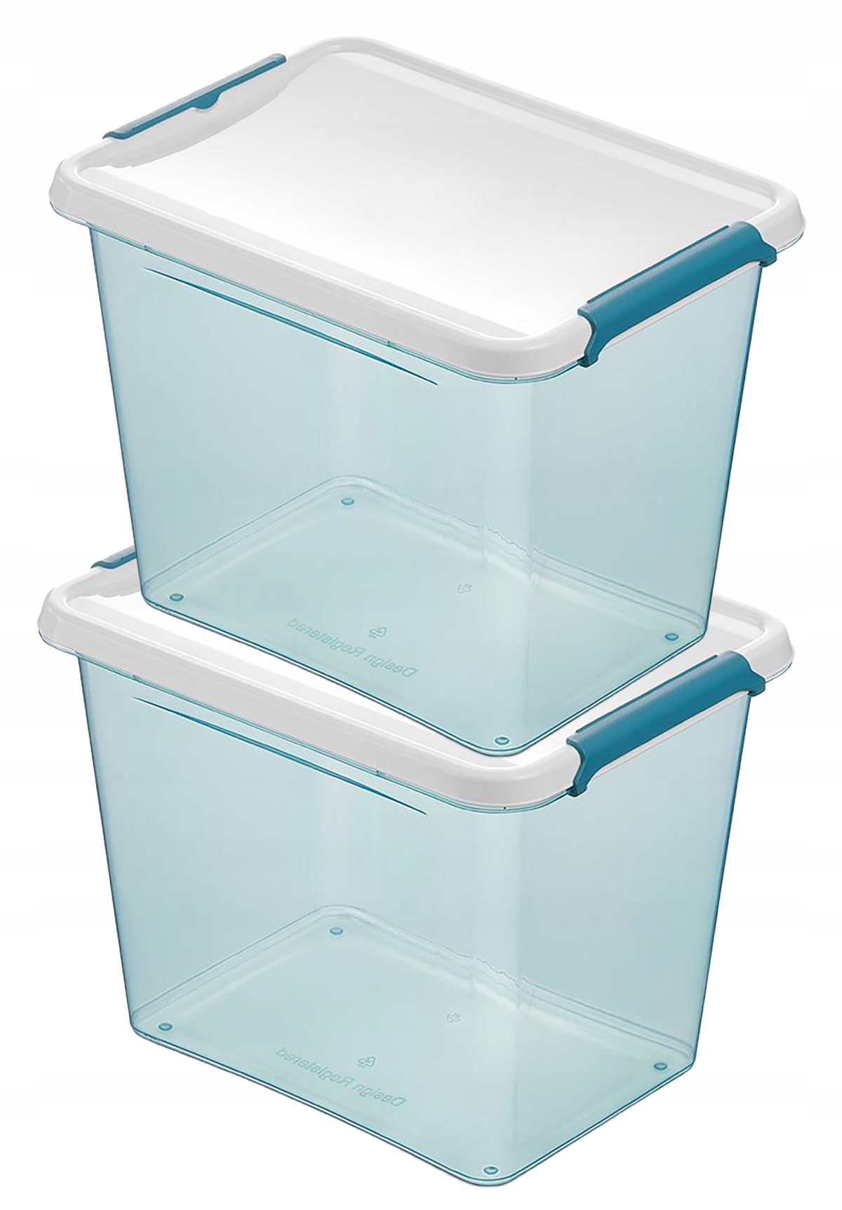 

Organizer pudełko pojemnik plastikowy 2x 2,5l