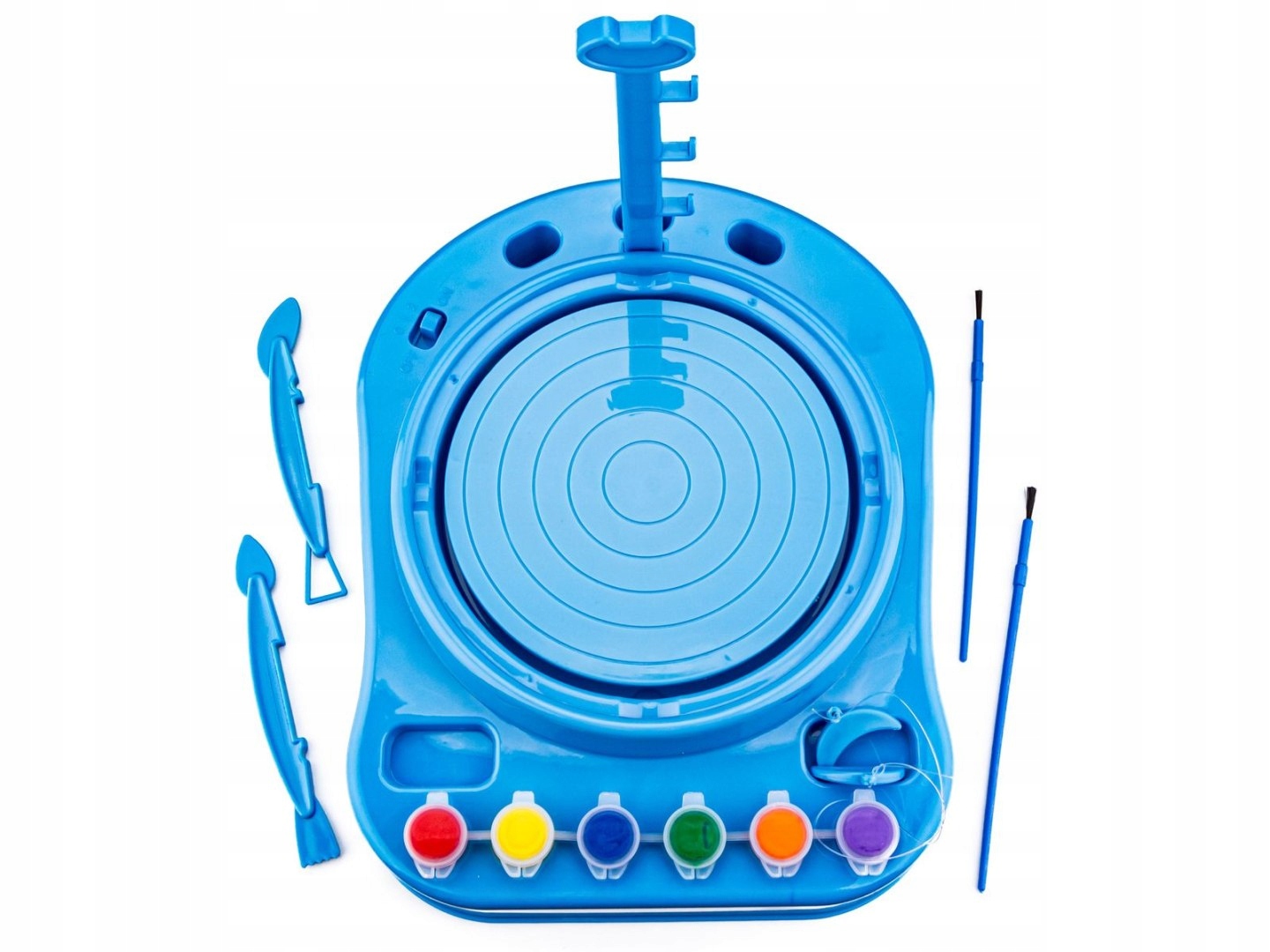 Koło Garncarskie NIEBIESKIE - Mały Artysta - farbki, masa, koło, narzędzia Rodzaj garncarstwo