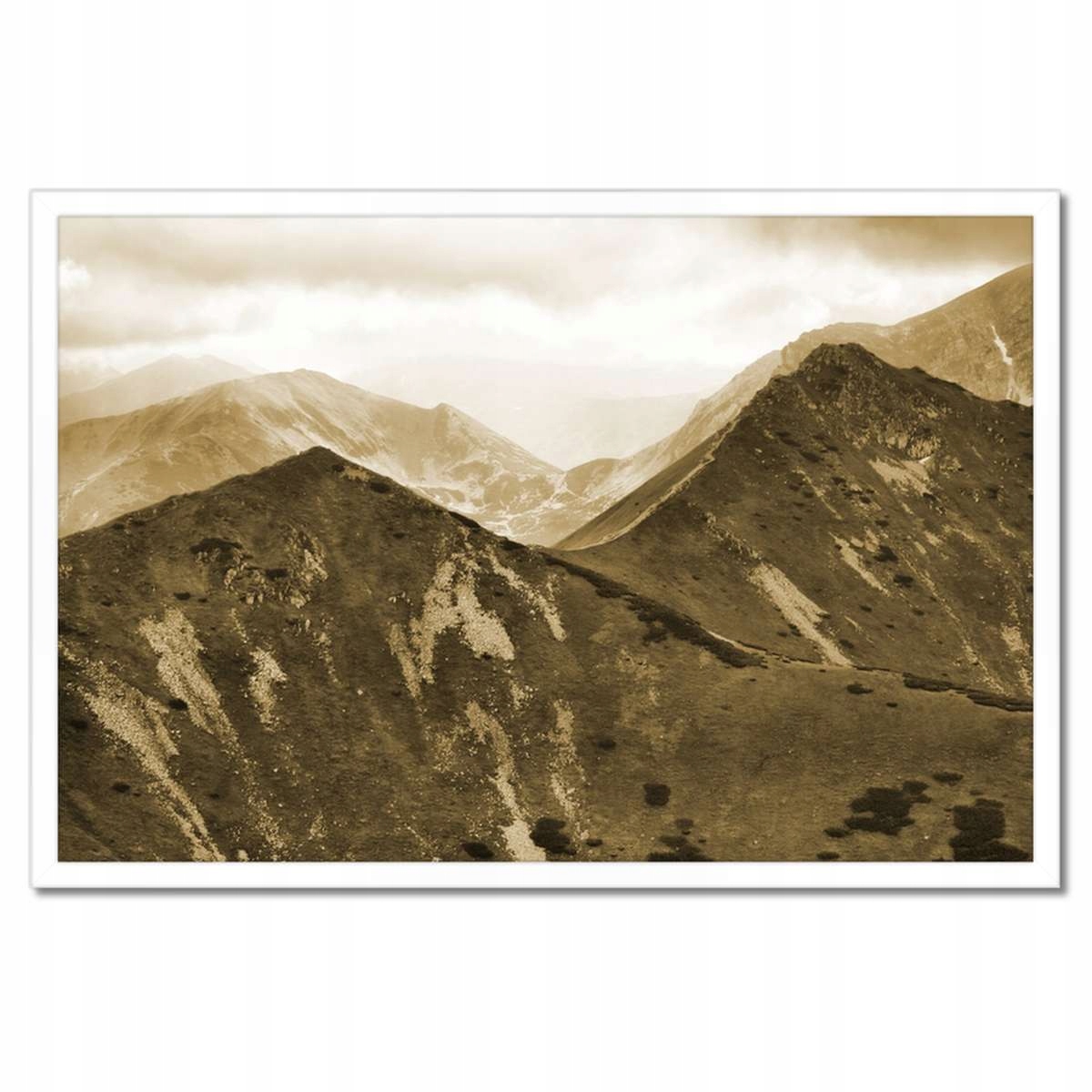 Plakáty v rámu 60x40 Tatry Polské hory Pohled