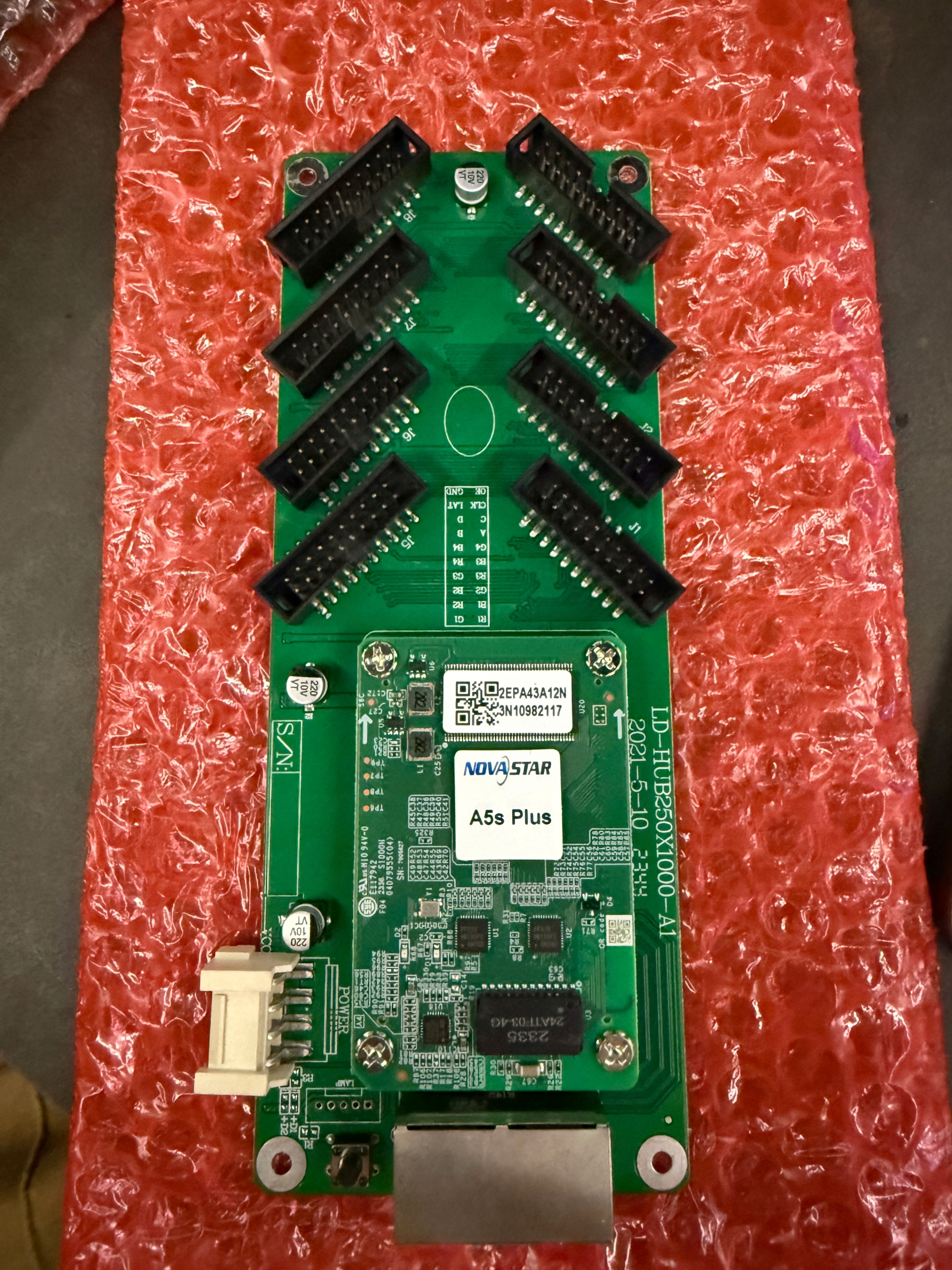 Ovladače pro Led panely Novastar A5s Plus Led karta přijímač Led obrazovka