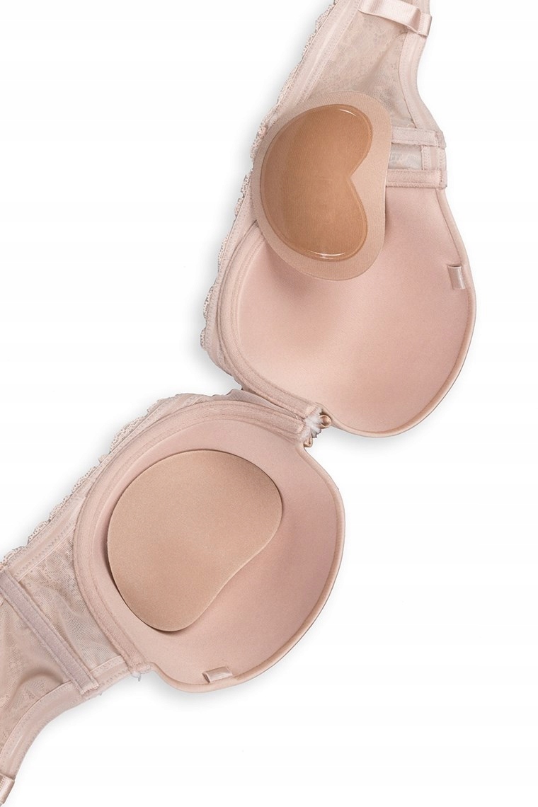 MOCNE SAMOPRZYLEPNE WKŁADKI EFEKT PUSH UP STRÓJ STANIK BIKINI WODOODPORNE Model WKŁADKI PUSH UP PODNOSZĄCE