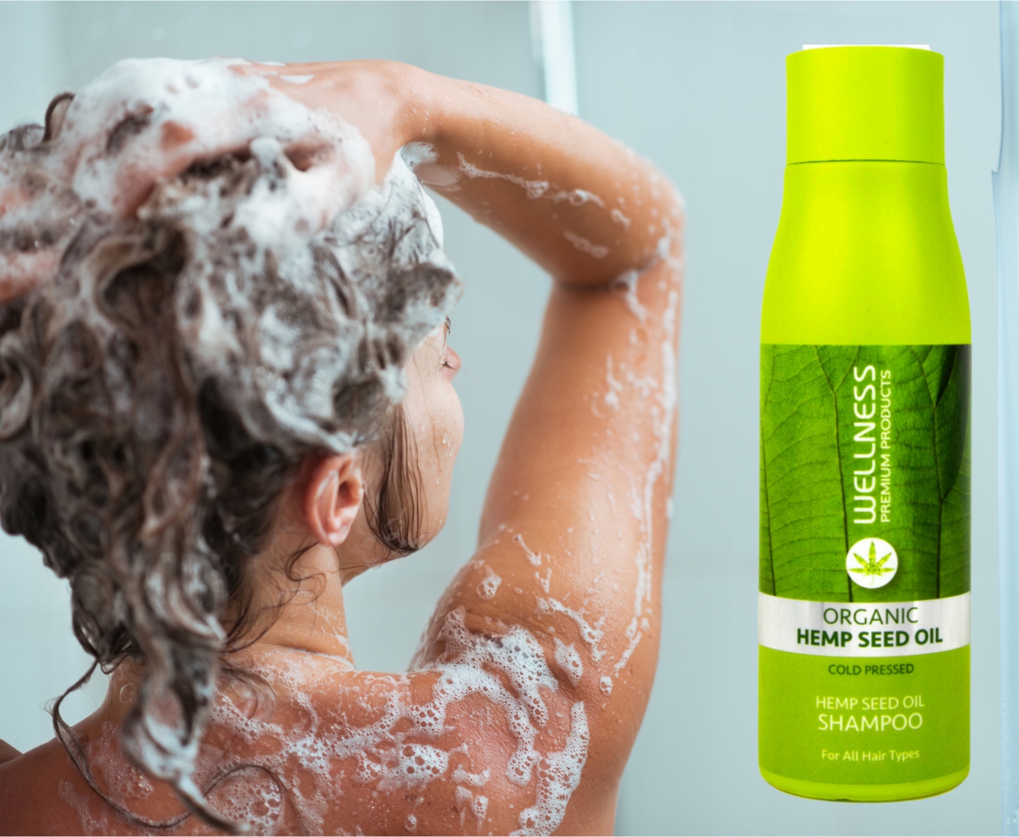 Wellness Szampon Do Włosów 500ml Nawilżający Regenerujący GRATIS Premium Linia Regeneracja i Nawilżenie