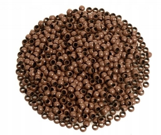 NANO RINGI NANORINGI #11 JASNY BRĄZ 100szt do przedłużania włosów