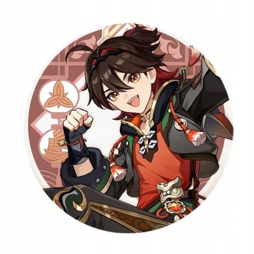 Przypinka Genshin Impact Gaming 58mm