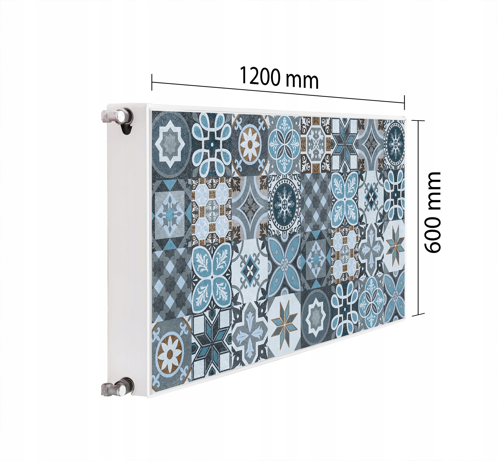 Maskovací Kryt Radiátoru 120x60 Mozaika Podložka Magnet