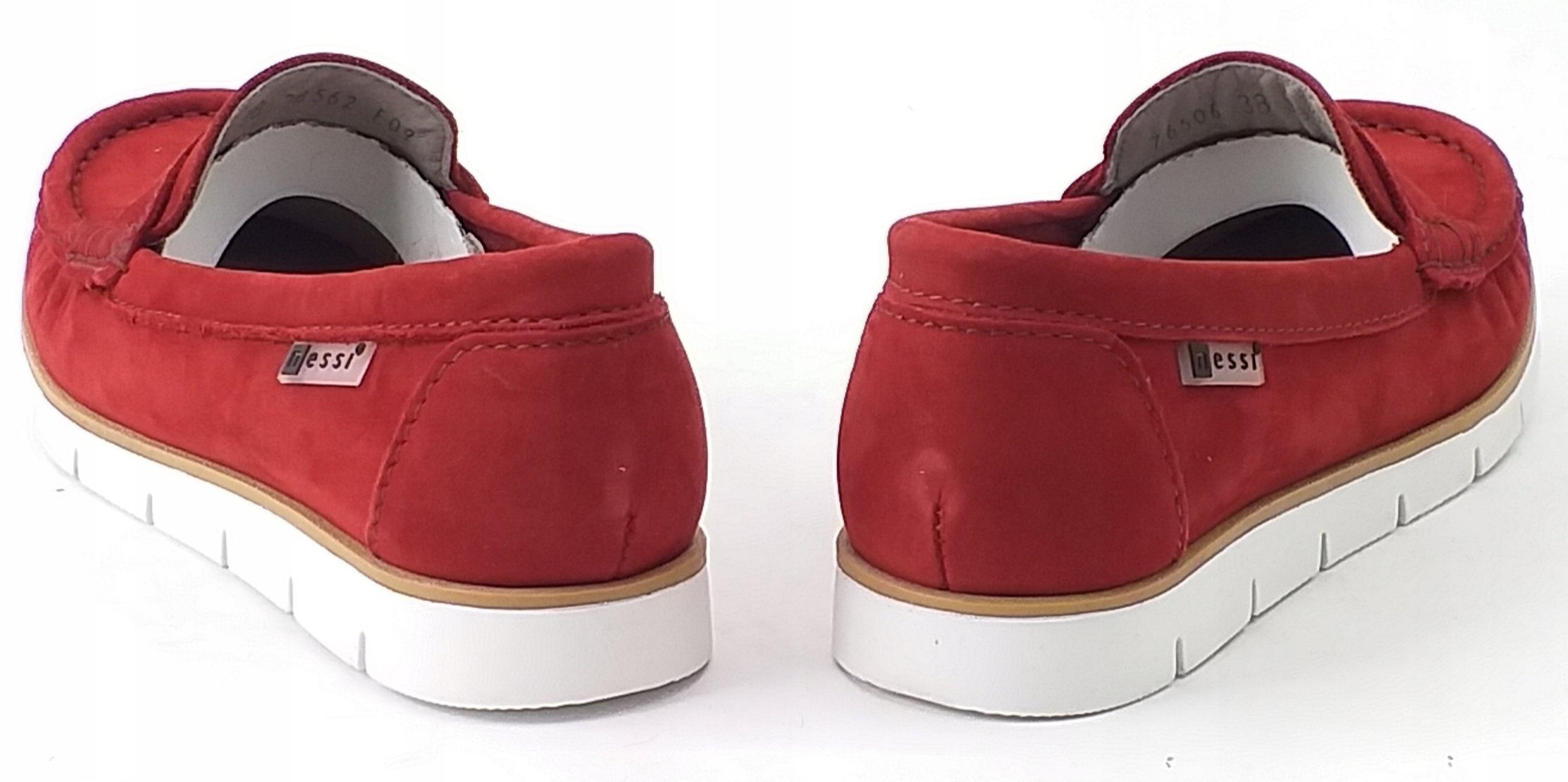 NESSI 76506 OBUWIE DAMSKIE MOKASYNY SKÓRZANE 39 Model 76506