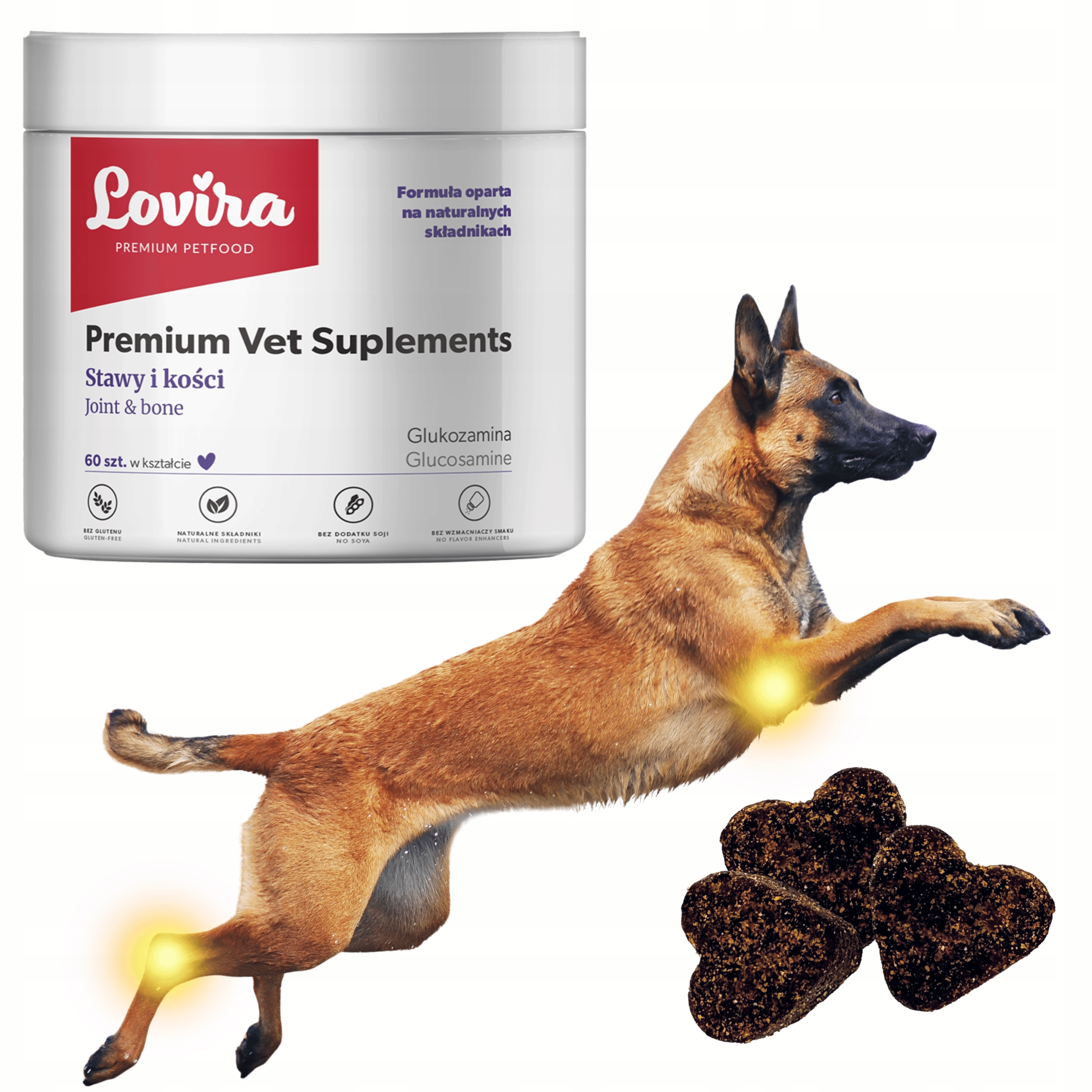 Vet Doplňky Pro Psa Na Klouby A Kosti 60 ks Kolagen Vitamíny