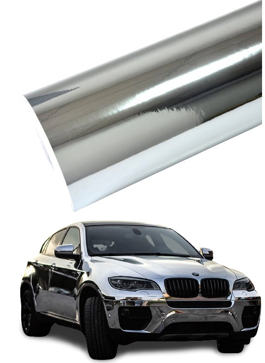 Серебряная хромированная фольга 200CM x 152CM