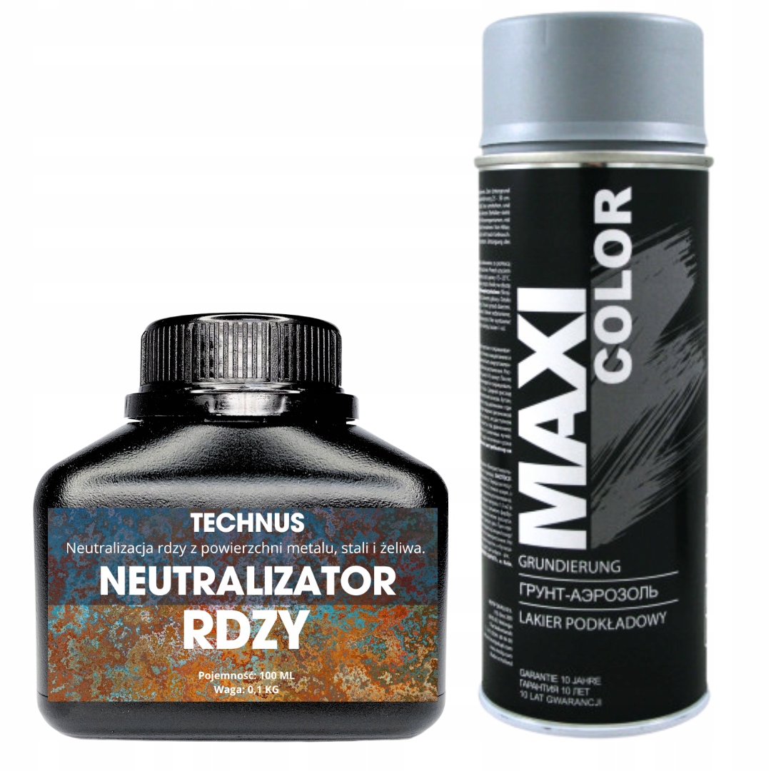 Neutralizator rdzy 100ml podkład odrdzewiacz konwerter rdzy antykorozyjny
