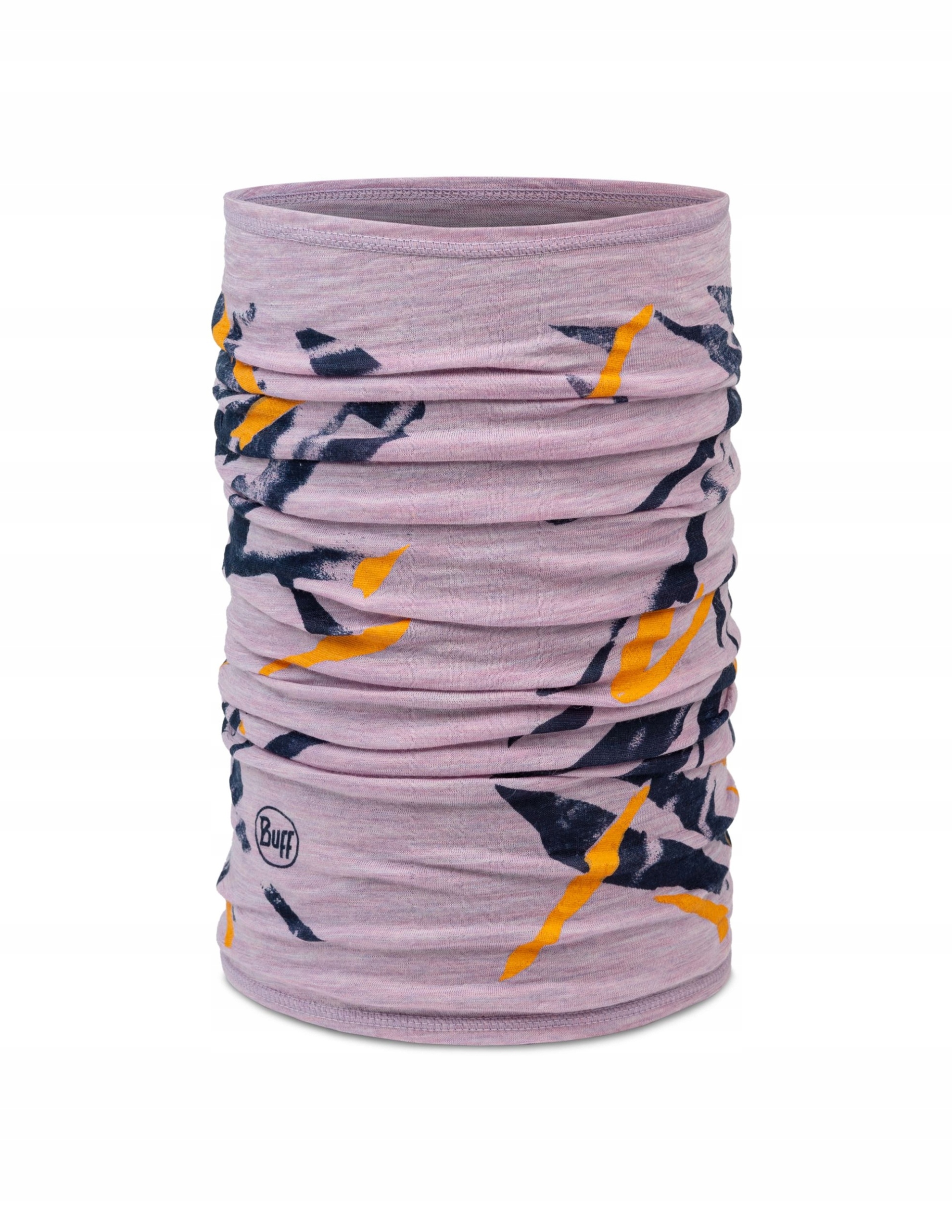 Chusta wielofunkcyjna Buff Merino Lightweight Prints Pudrowy róż