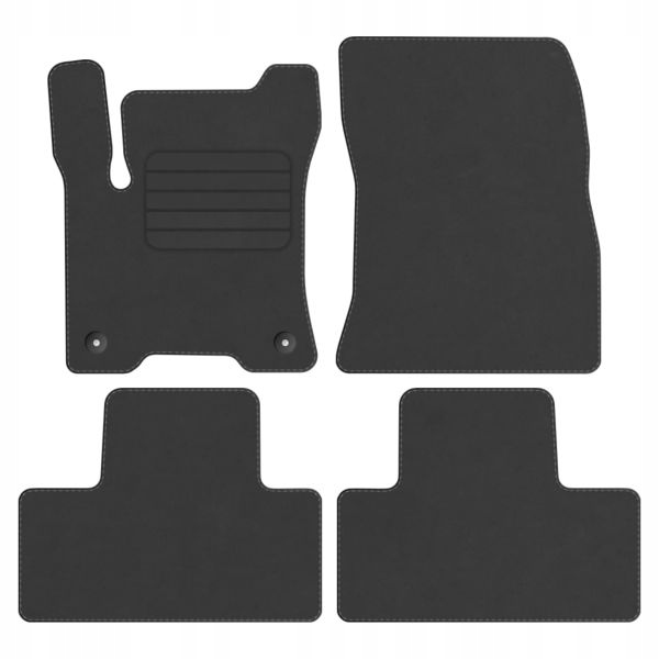 Mercedes Eqb X243 21- 5os velurové koberce Comfort