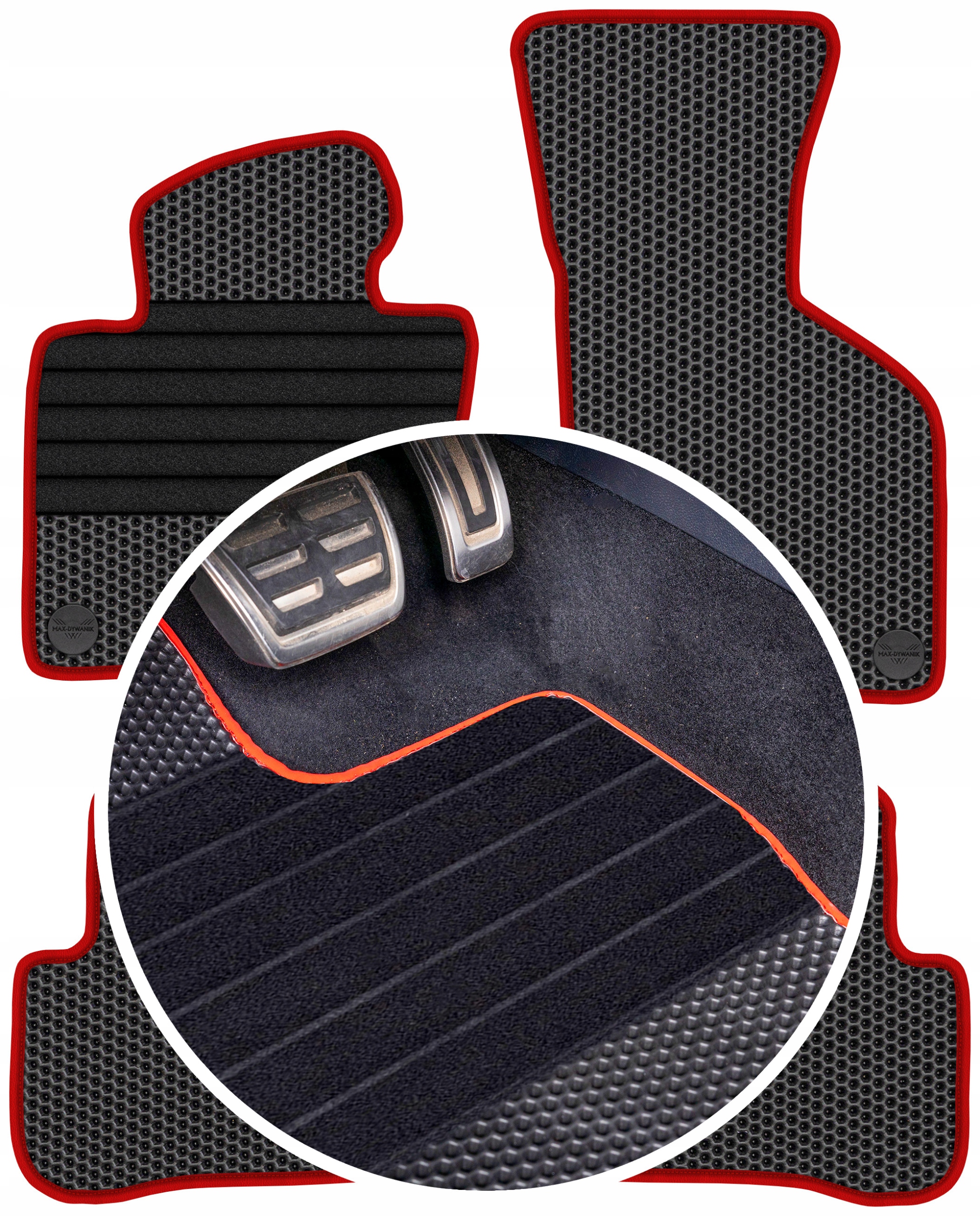 Vw Passat CC 2008-2012 Gumové koberce Eva Eternity Plastry Medu