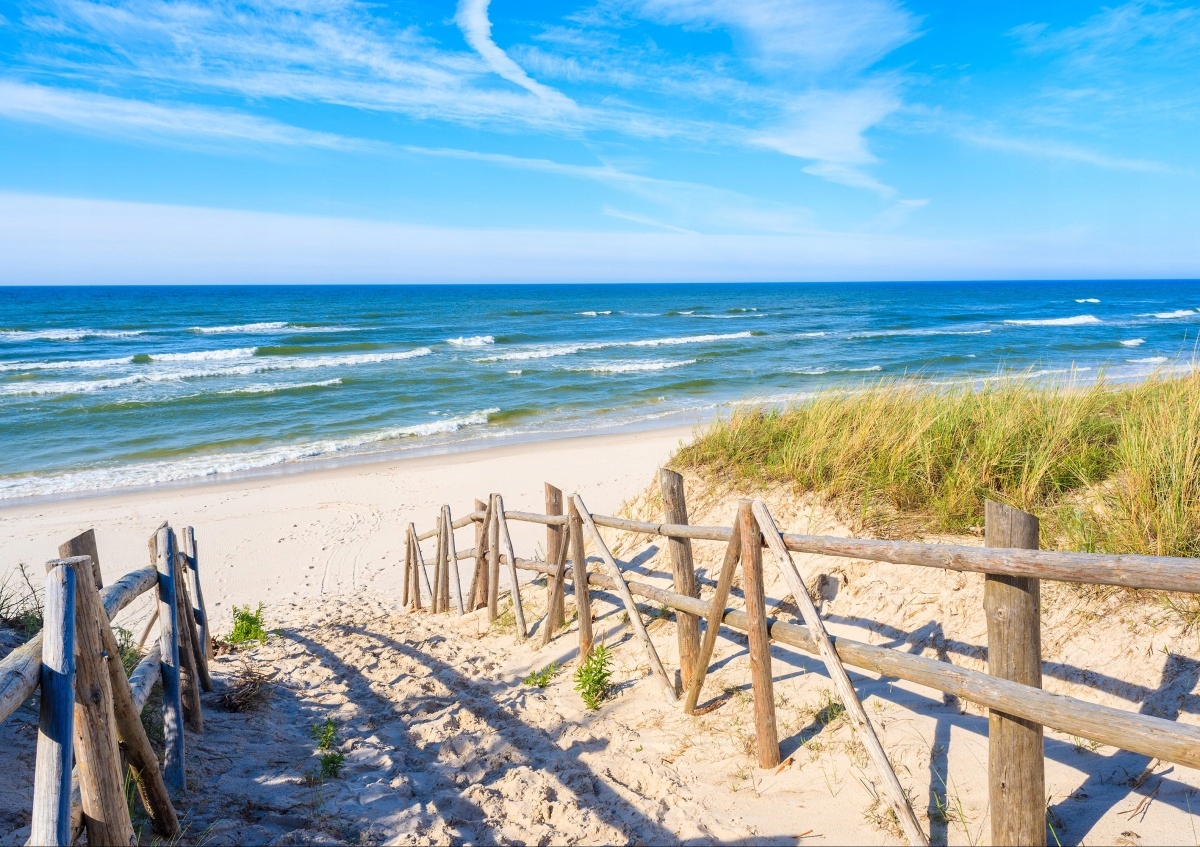 

Fototapeta Flizelinowa Piaszczysta plaża 208x146