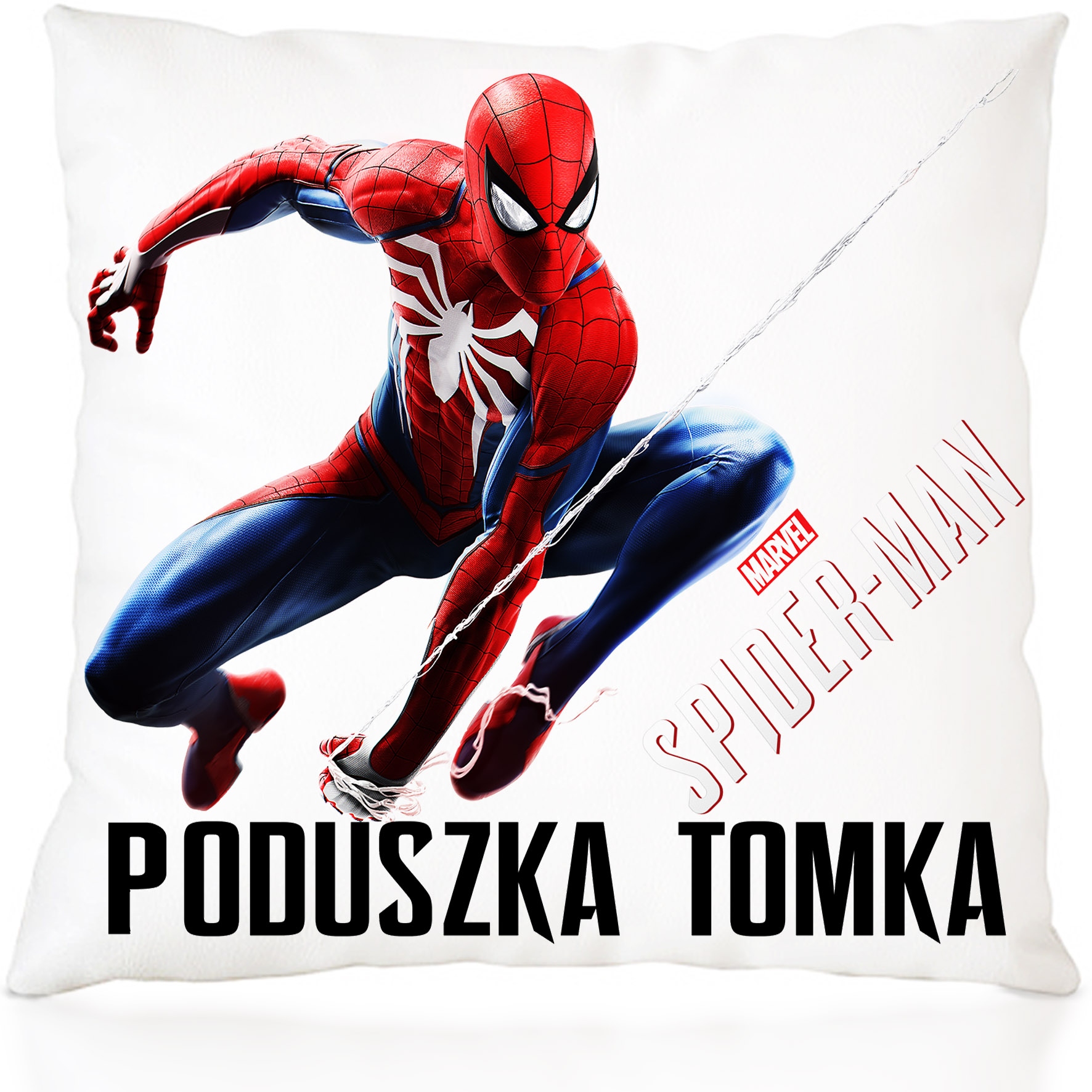 PODUSZKA SPIDER-MAN + IMIĘ DZIECKA SUPER PREZENT