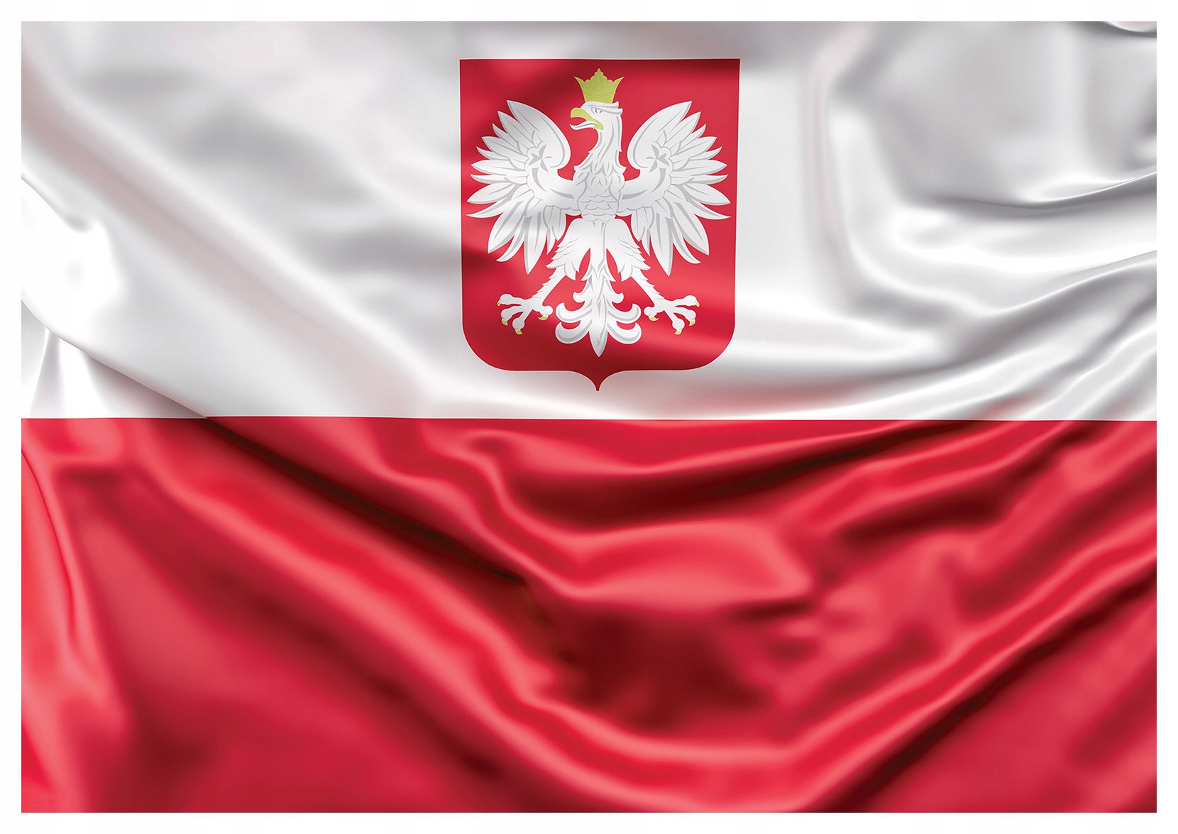 Vliesová fototapeta Znak a vlajka Polský Orel Bielik 300x210 lepidlo