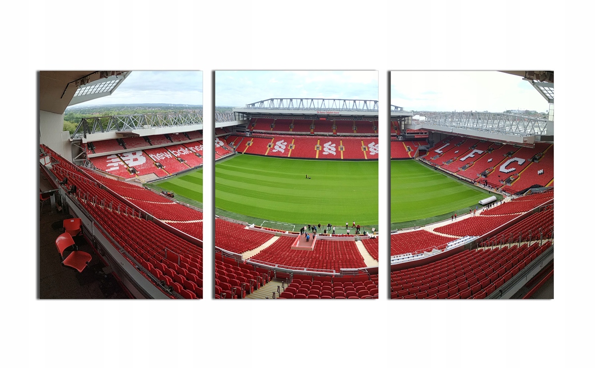 

3x Obraz Na Ścianę Tryptyk Liverpool 50x70
