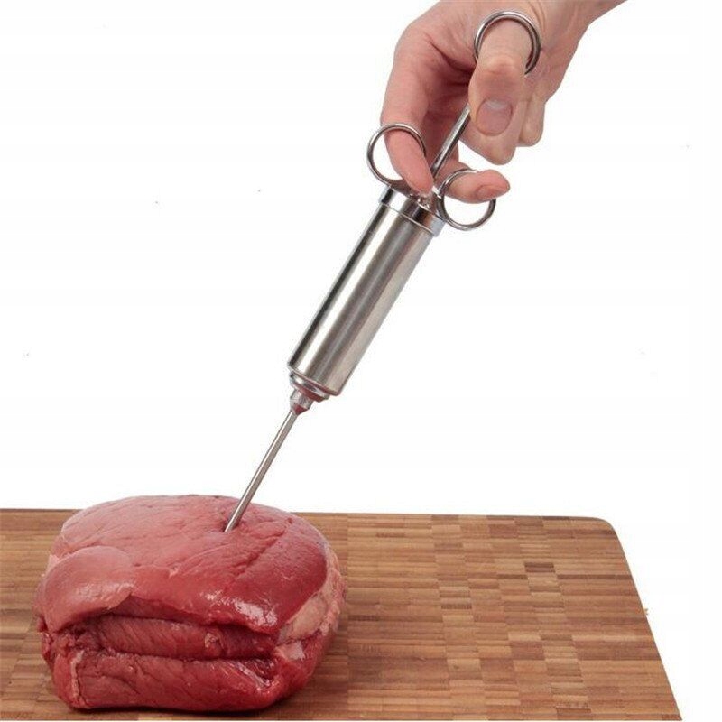 NAJLEPSZY WTRYSKIWACZ DO MIĘSA Z STALI NIERDZEWNEJ Marka inna